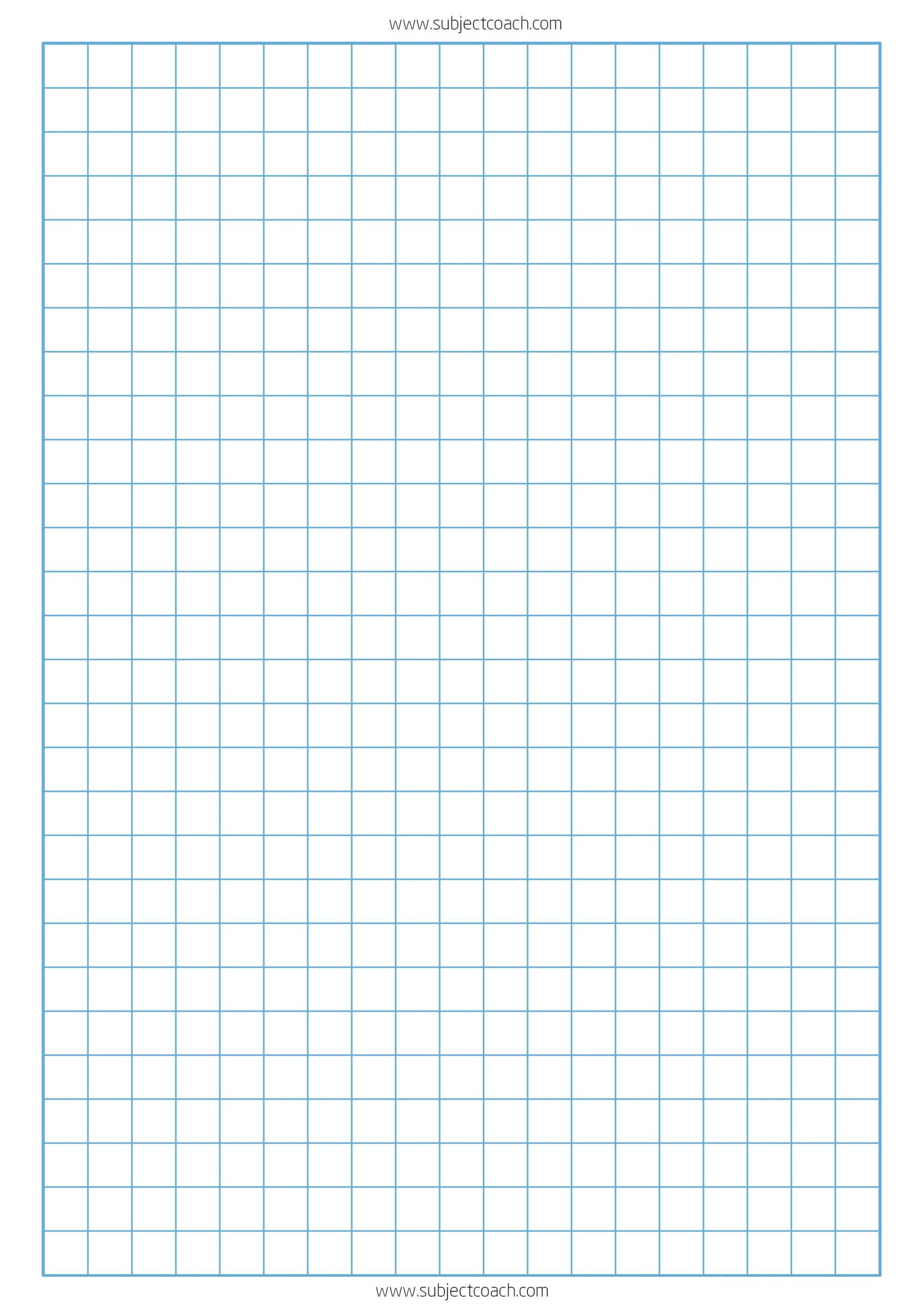 FREE Printable Graph Paper 1cm For A4 Paper SubjectCoach Blog