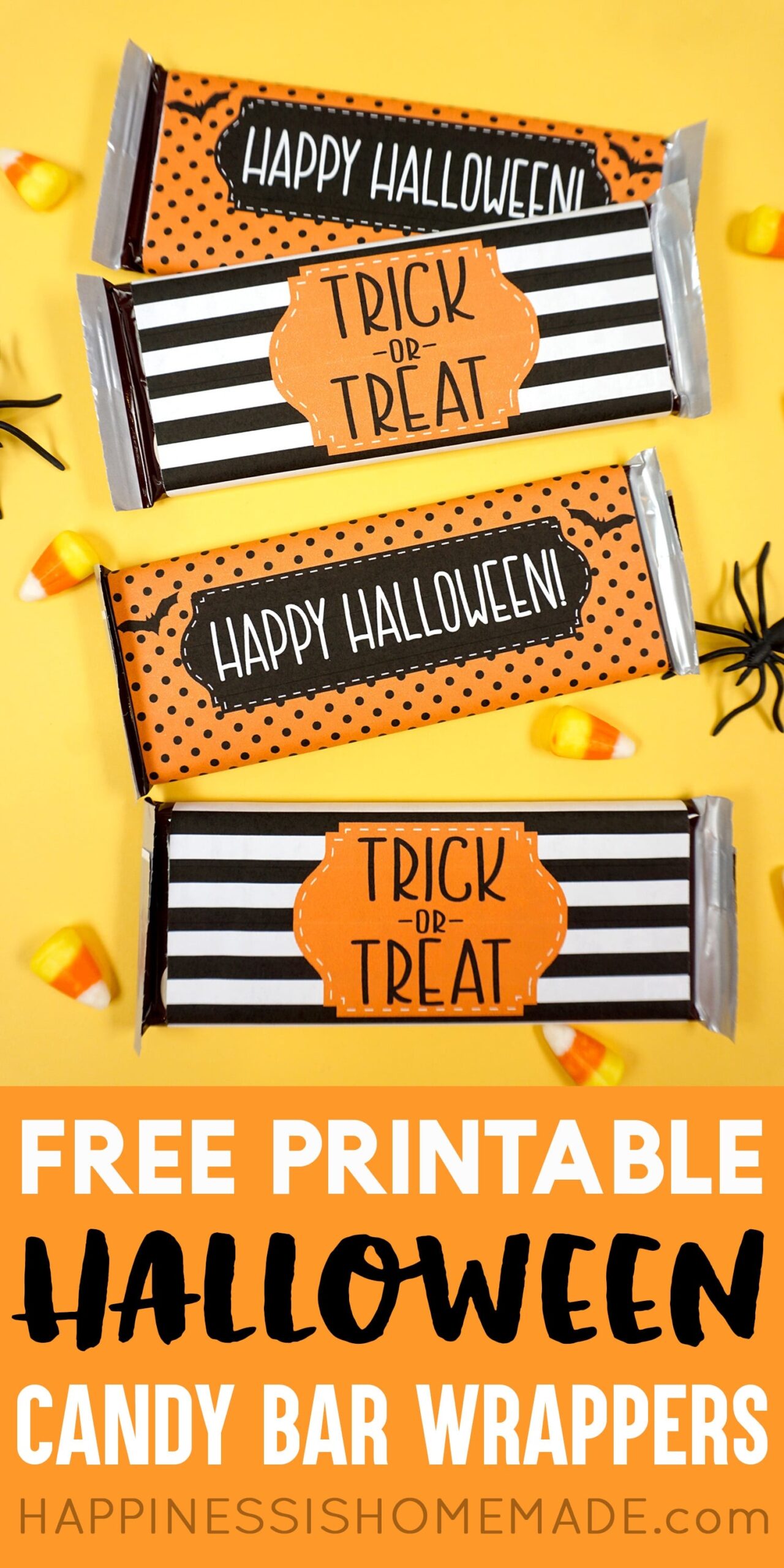 Free Printable Halloween Candy Bar Wrappers Happiness Is Homemade Free Printable Halloween Candy Bar Wrappers Happiness Is Homemade