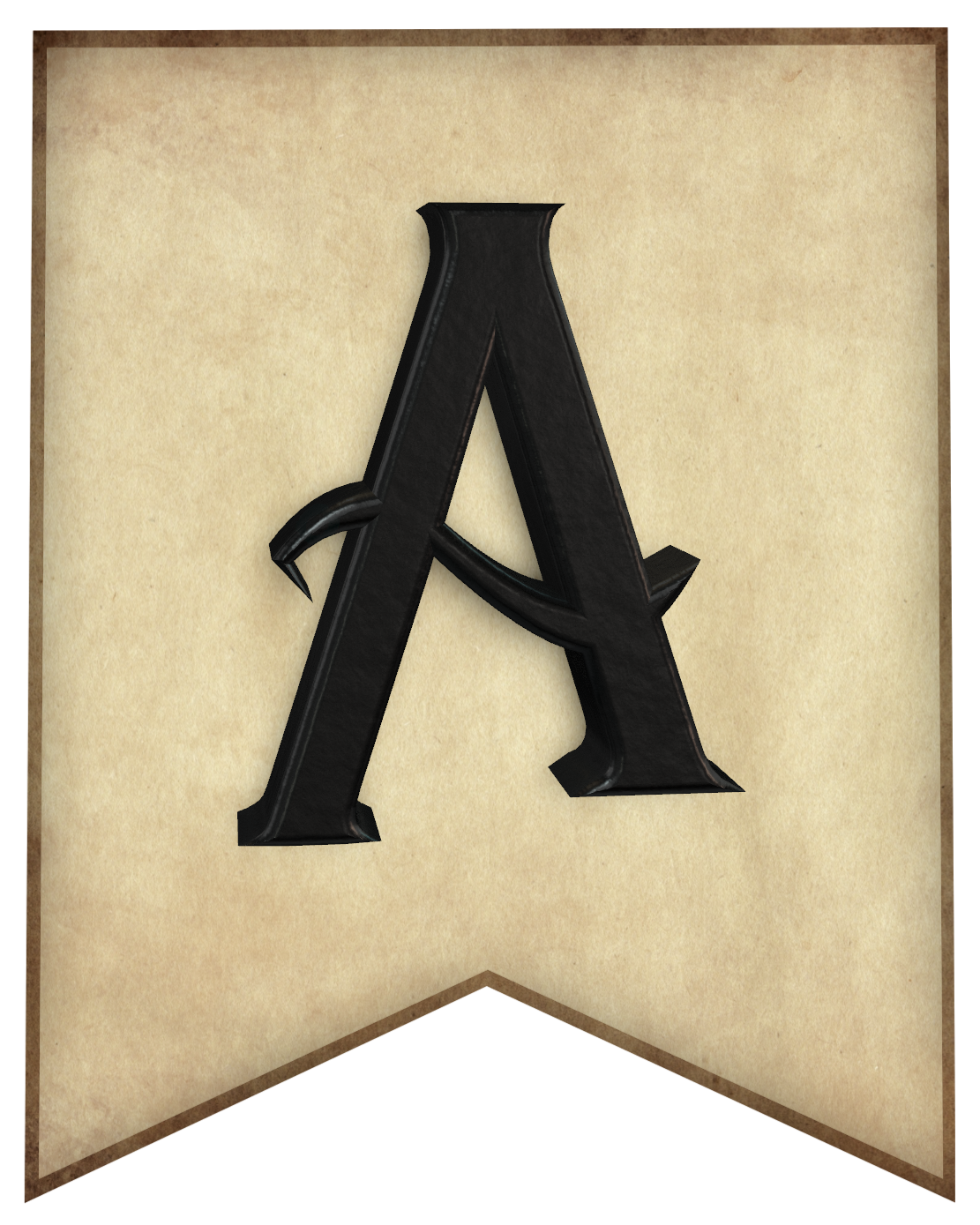 Free Printable Harry Potter Banner Letters Paper Trail Design Free Printable Harry Potter Banner Letters Paper Trail Design