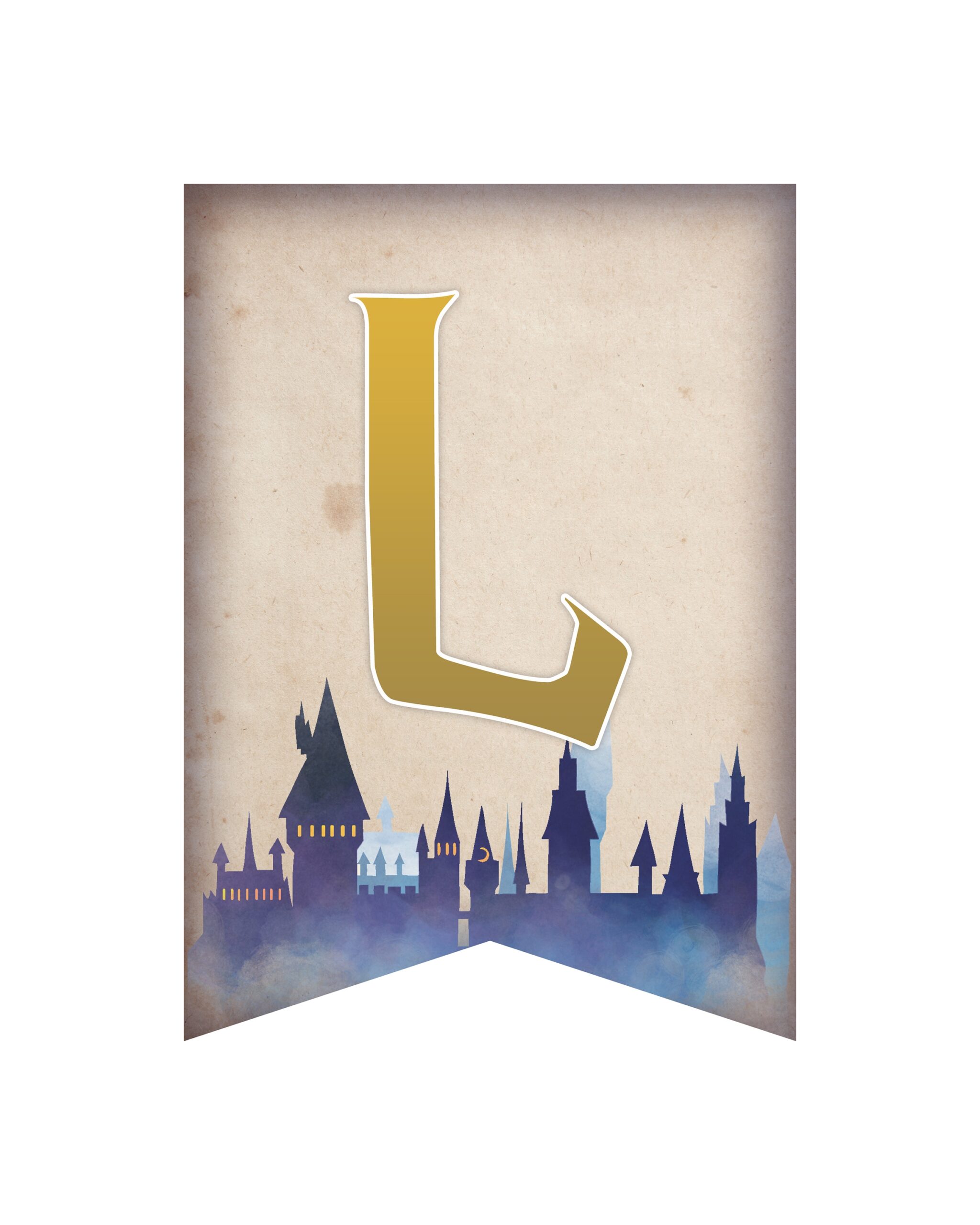 printable harry potter banner
