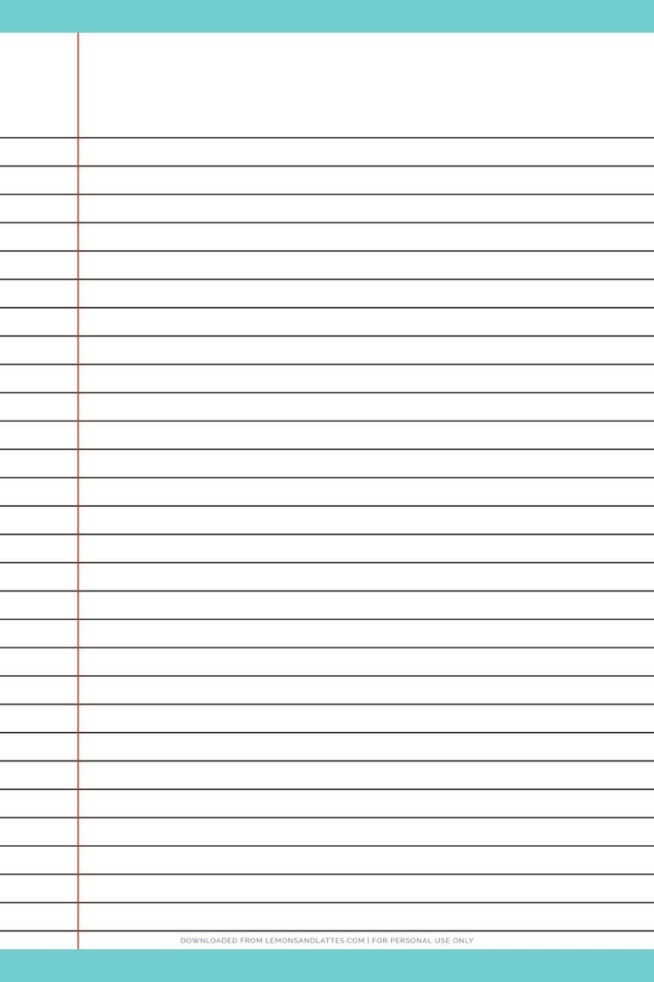 lined writing paper printable lined writing paper printable