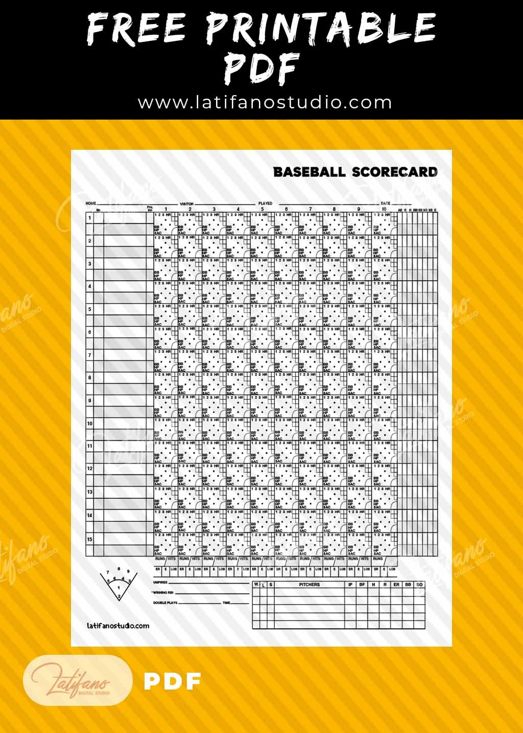baseball scorecard printable free baseball scorecard printable free