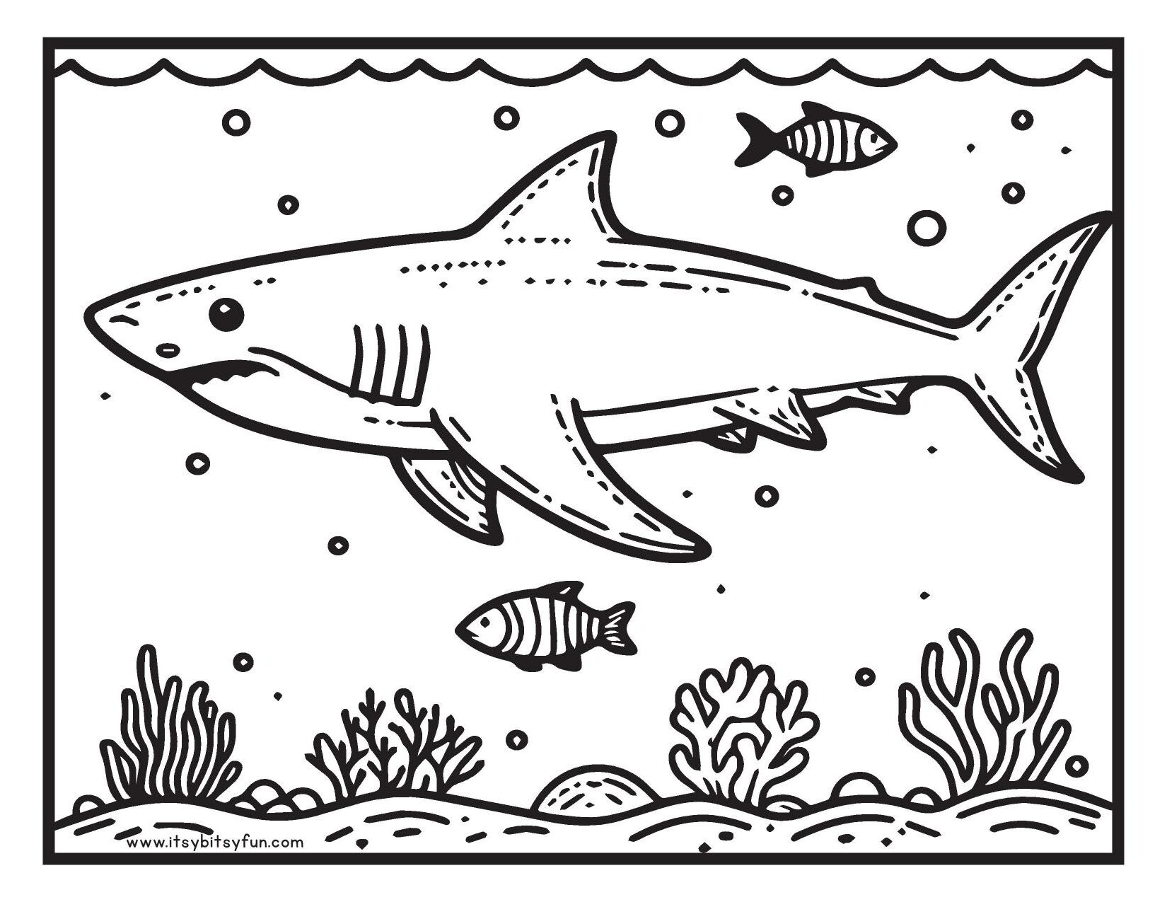printable shark coloring pages printable shark coloring pages