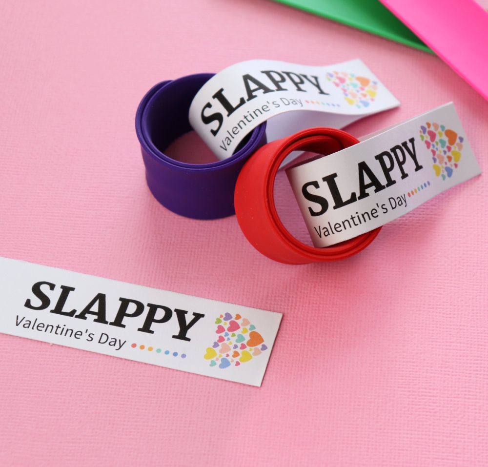 Free Printable Slap Bracelet Valentine Creative Ramblings Free Printable Slap Bracelet Valentine Creative Ramblings