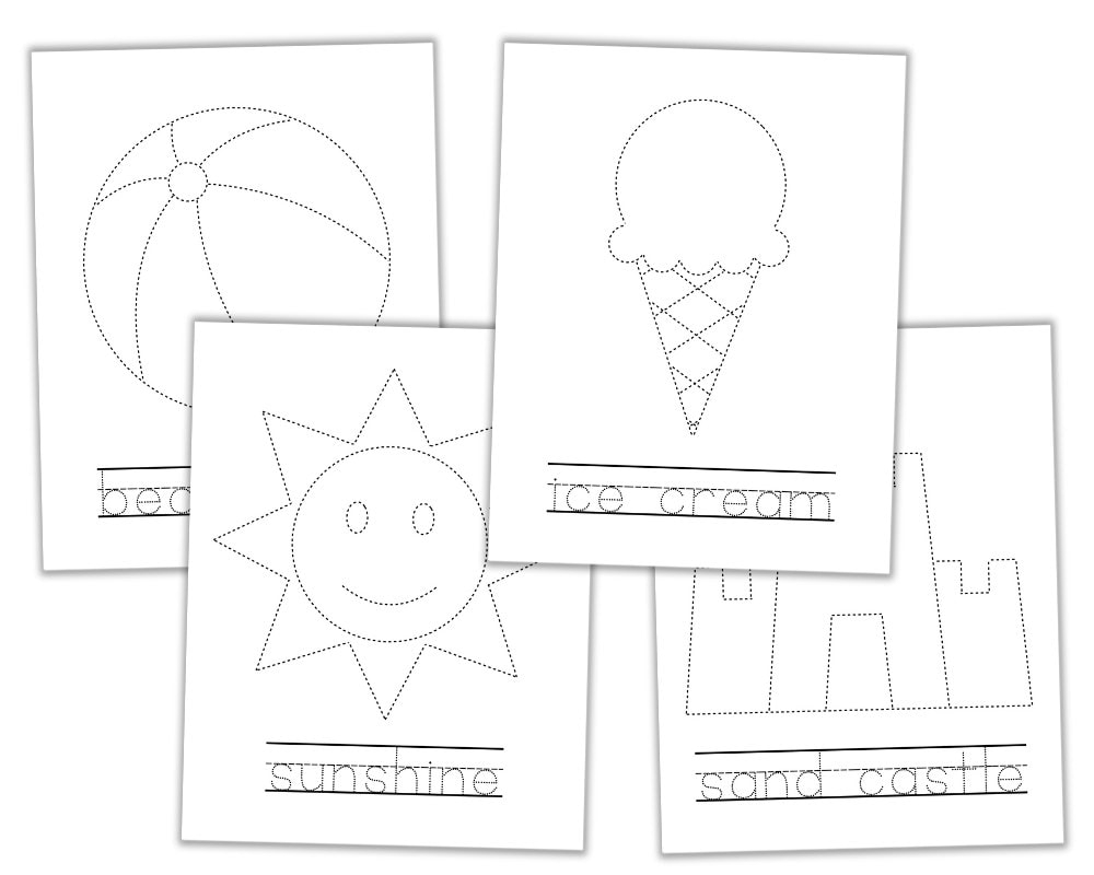 free tracing worksheets for preschoolers