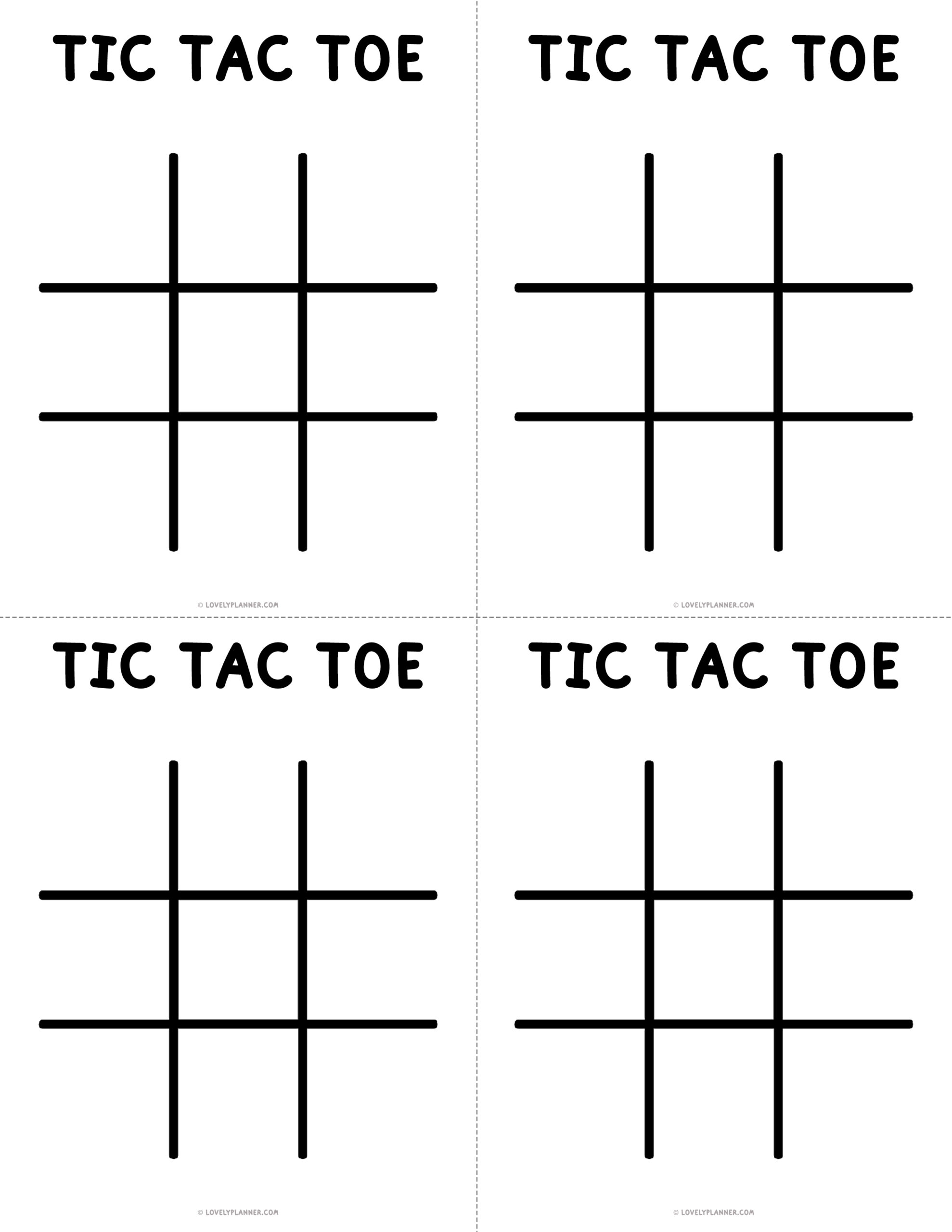Free Printable Tic Tac Toe Game Lovely Planner Free Printable Tic Tac Toe Game Lovely Planner