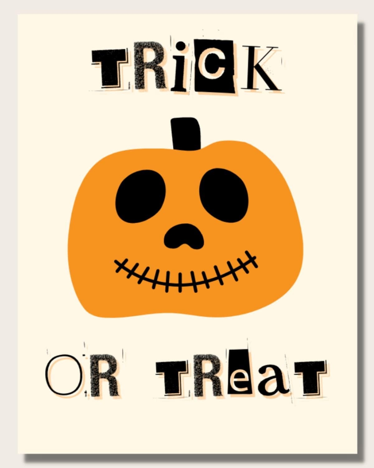 FREE Printable Trick Or Treat Signs For Halloween Love Our Real Life FREE Printable Trick Or Treat Signs For Halloween Love Our Real Life