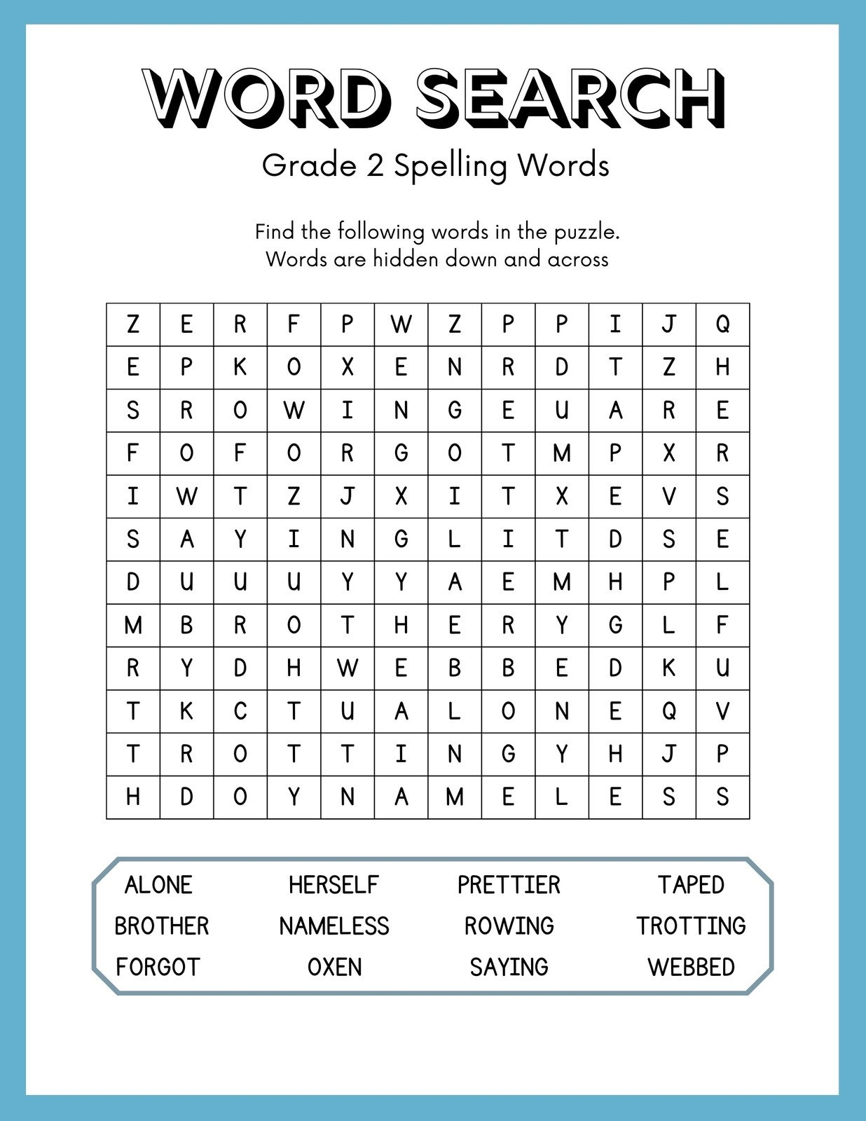 Free Spelling Worksheet Templates To Edit And Print Canva Free Spelling Worksheet Templates To Edit And Print Canva