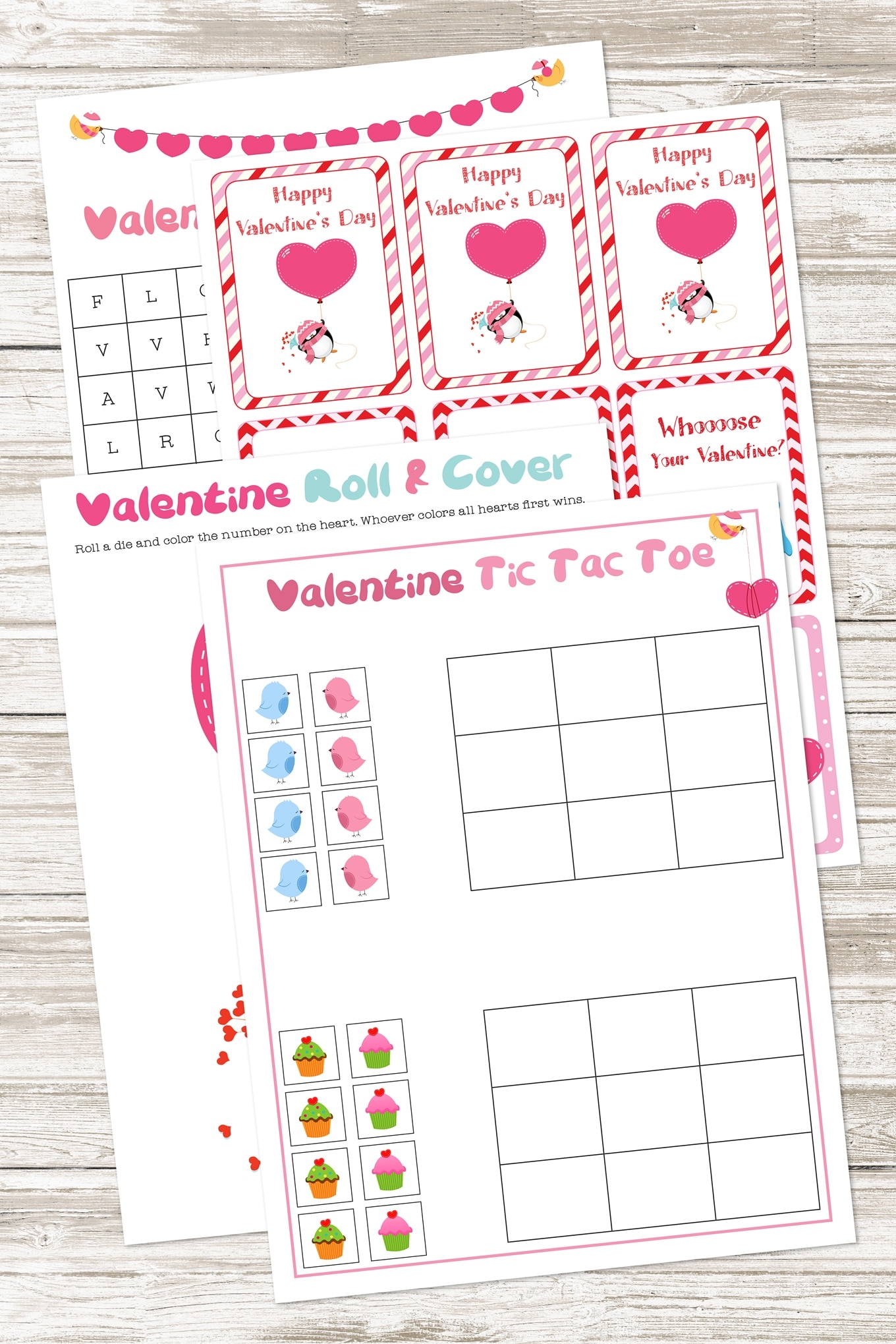 printable valentines day activities