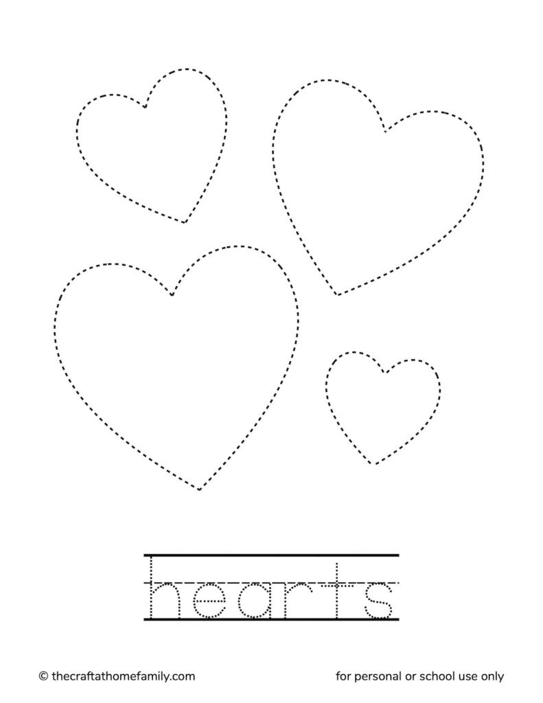 free printable tracing sheets