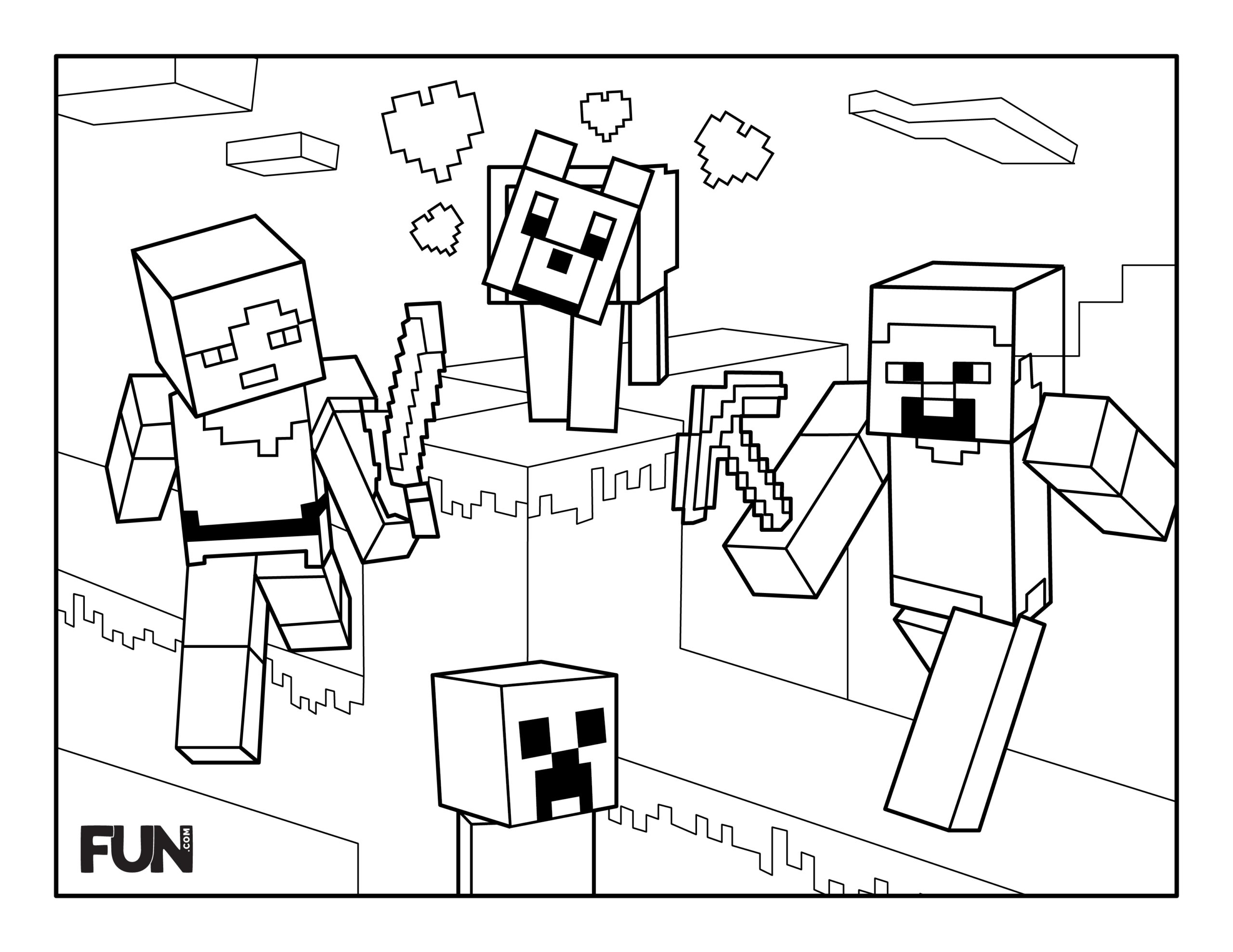 Free Video Game Coloring Pages For A Pixel Perfect Day Printables FUN Blog