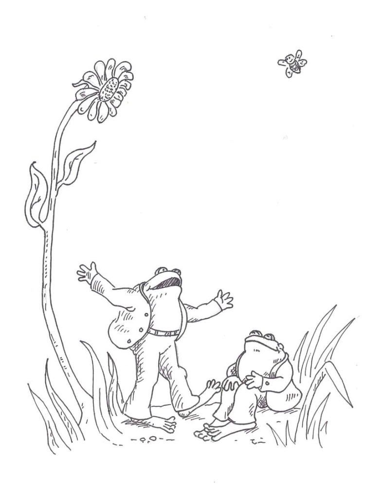 Frog And Toad B W Frog Tattoos Frog Coloring Pages Coloring Pages
