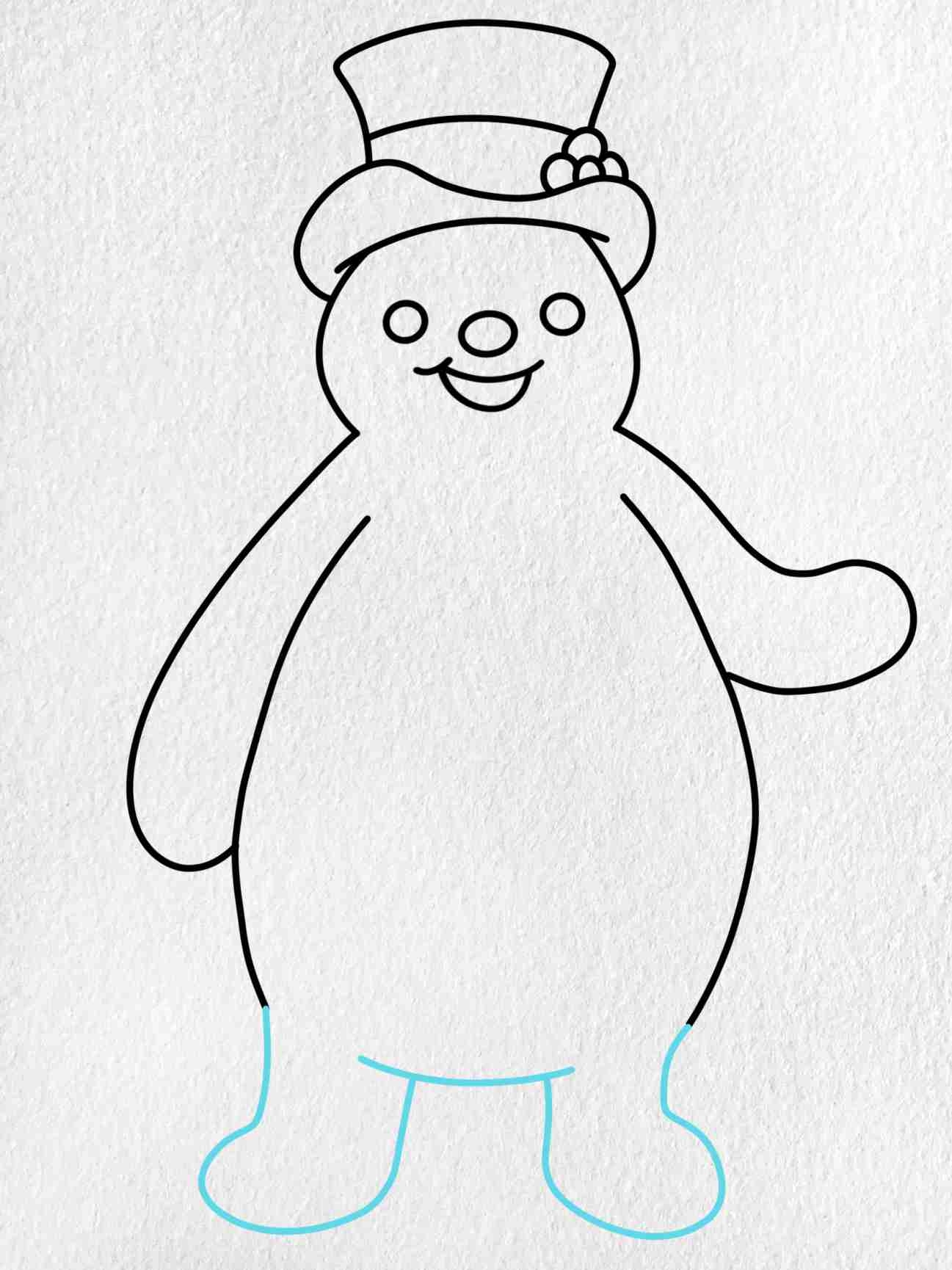Frosty The Snowman Drawing HelloArtsy