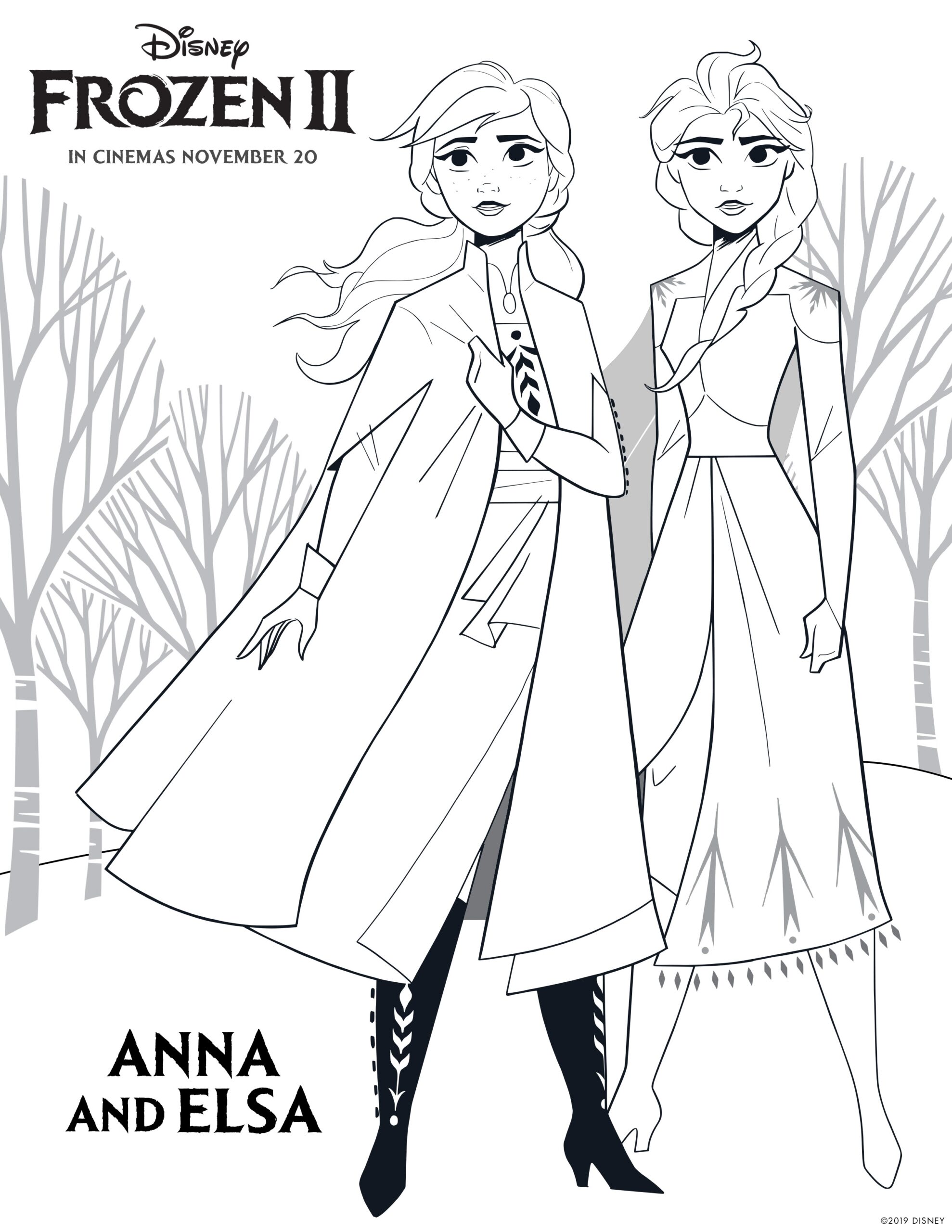free coloring pages printable frozen
