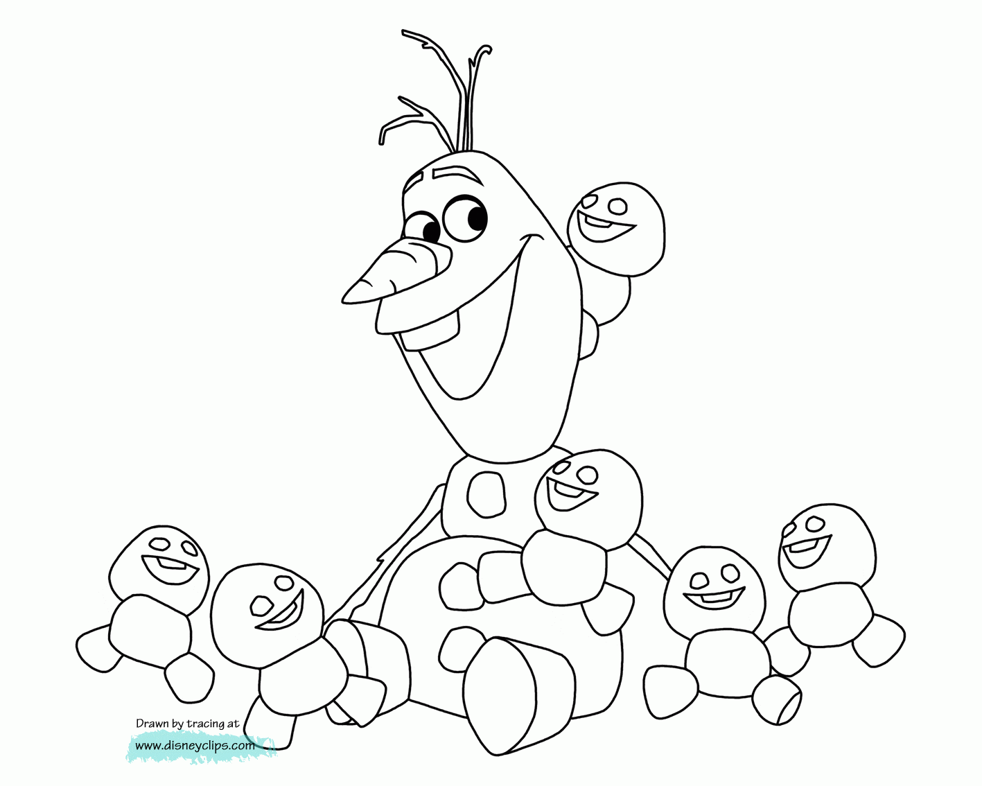 Frozen Free To Color For Children Frozen Coloring Pages