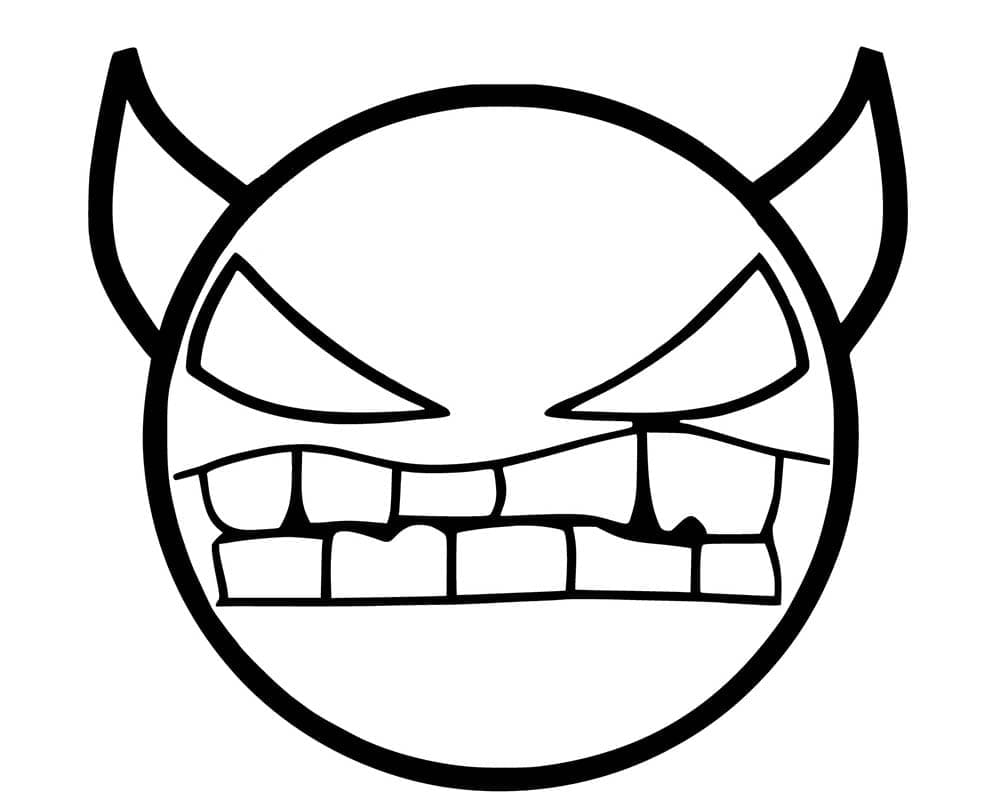 Geometry Dash Free Printable Coloring Page Download Print Or Color Online For Free