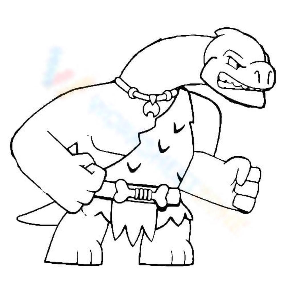 Goo Jit Zu Coloring Pages Printables Worksheetzone Coloring
