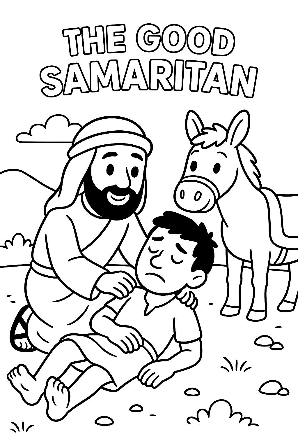 Good Samaritan Coloring Pages Bible Story Printable Activity PDF Download Etsy Good Samaritan Coloring Pages Bible Story Printable Activity PDF Download Etsy
