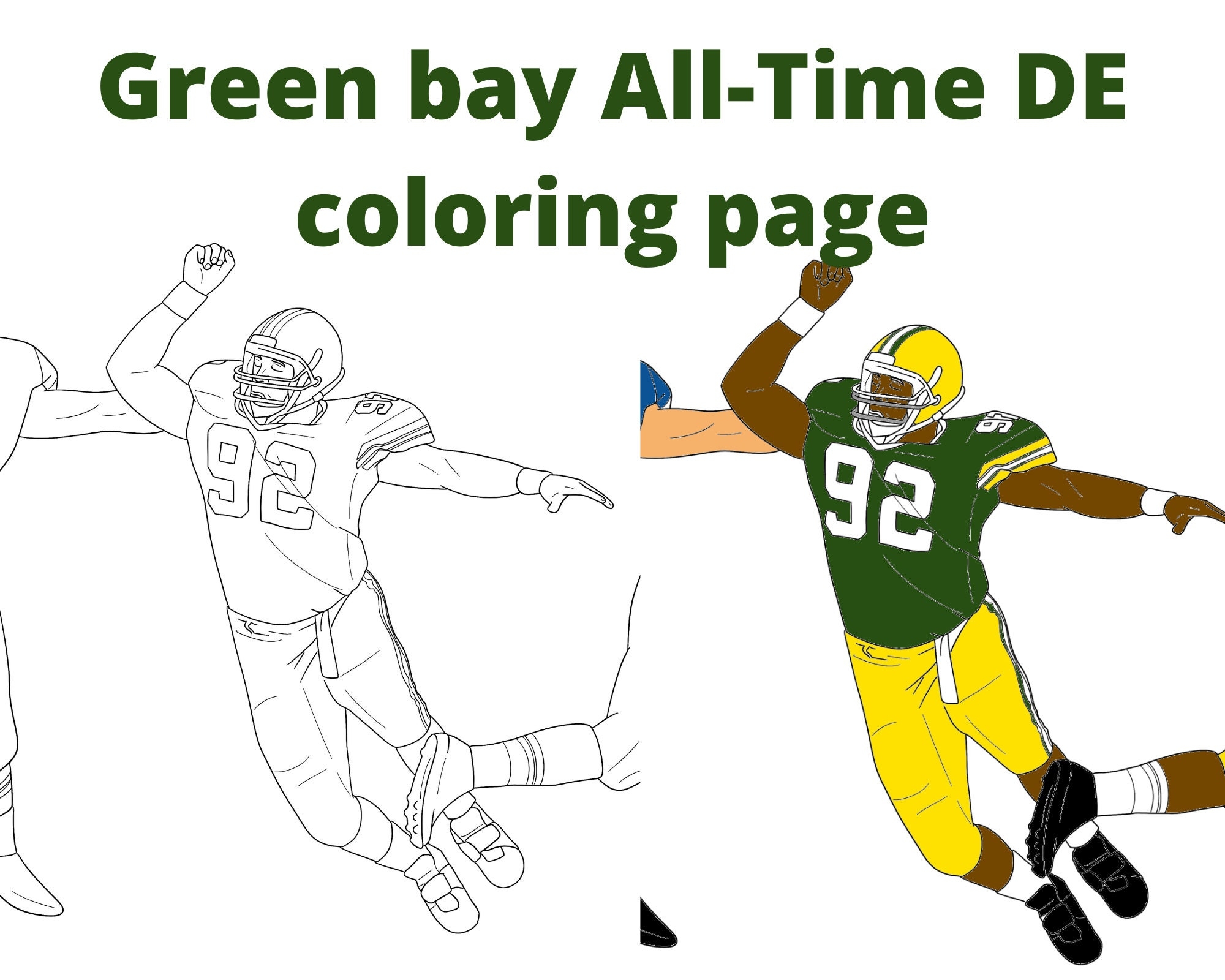 packers football coloring pages