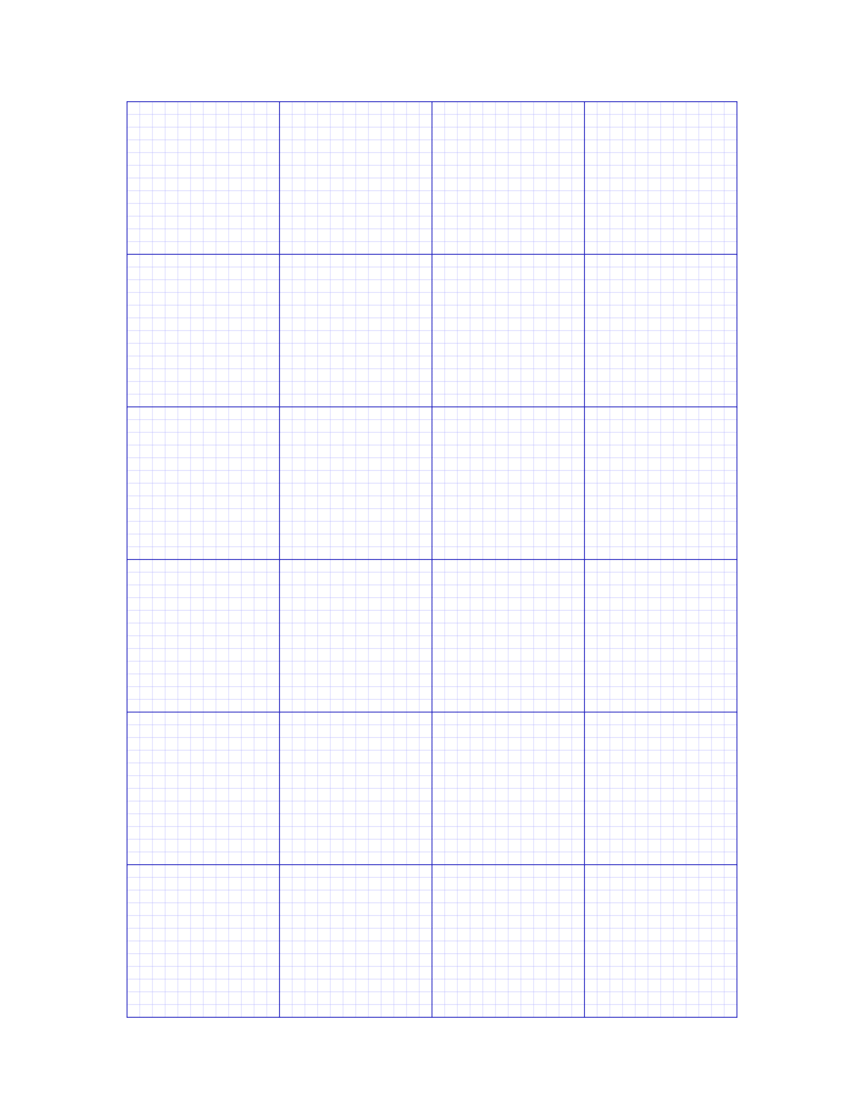 Grid Lined Graph Paper