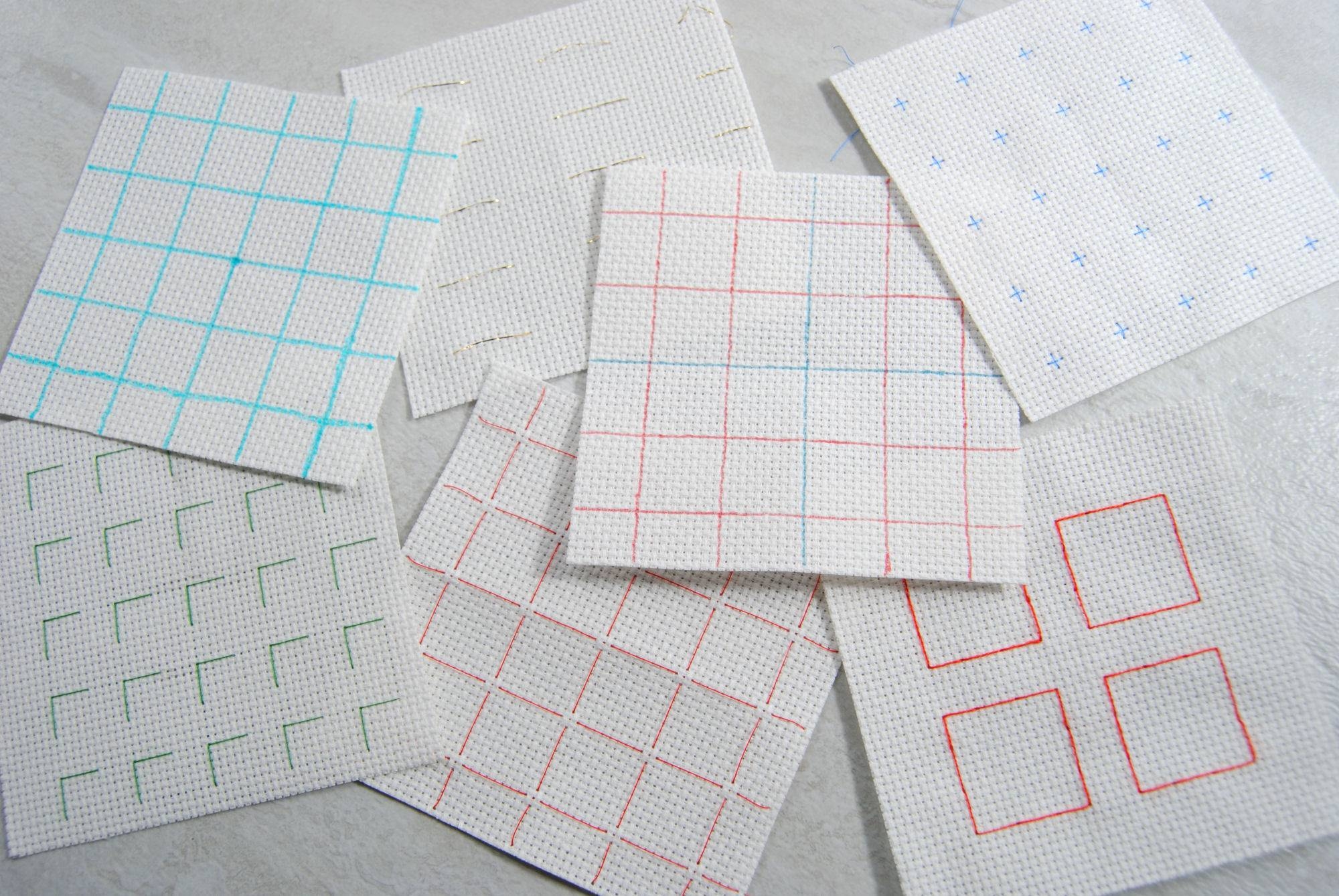 Gridding For Cross Stitch Techniques To Help With Counting Stitches 