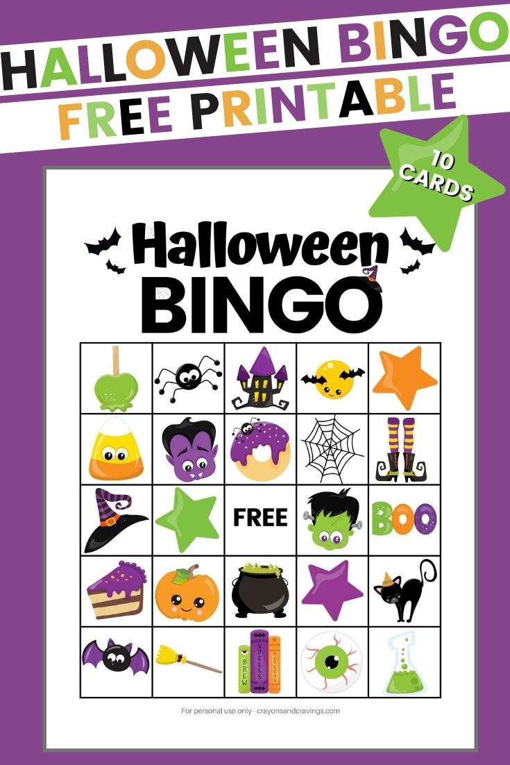 Halloween Bingo FREE Printable Halloween Game For Kids