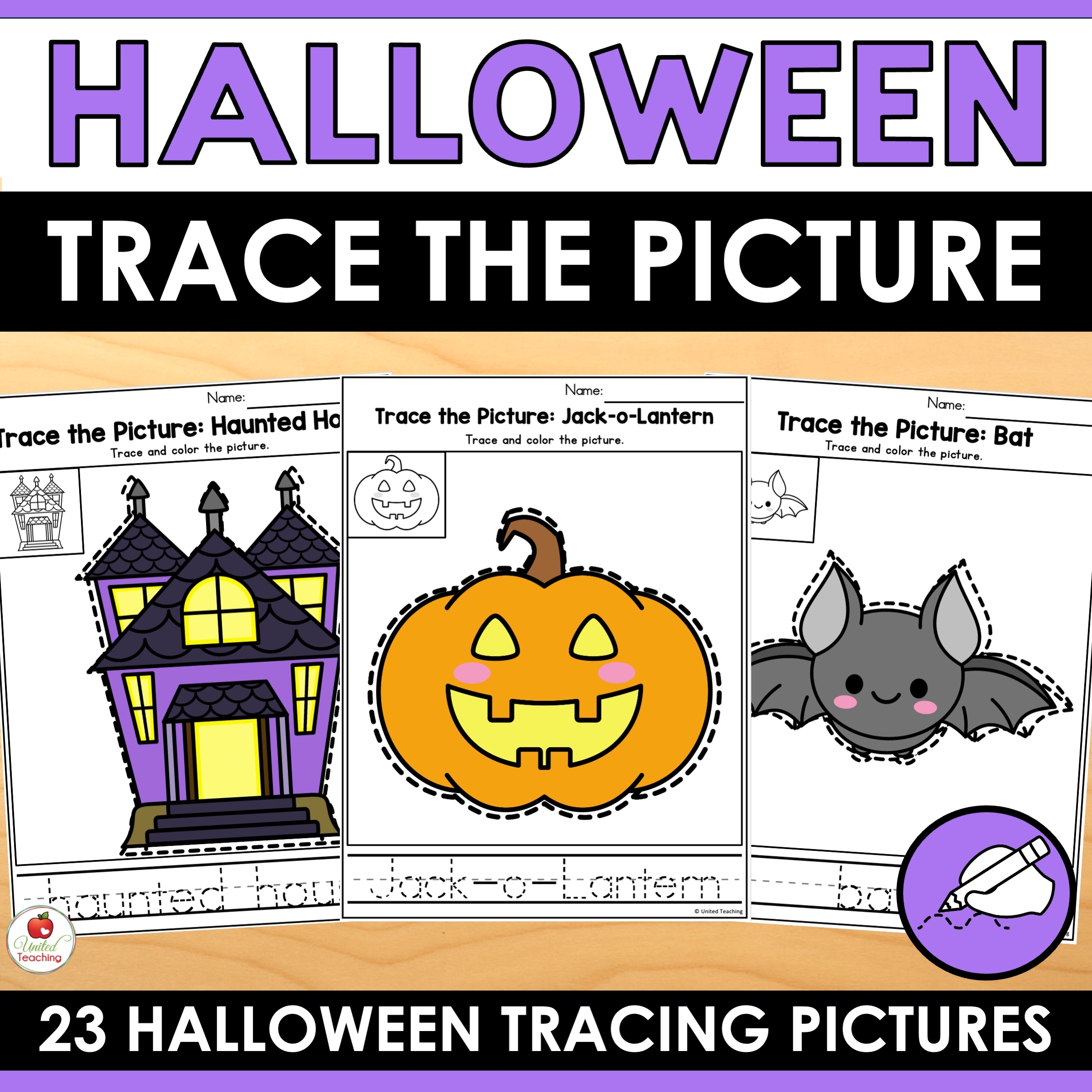 halloween tracing worksheets halloween tracing worksheets