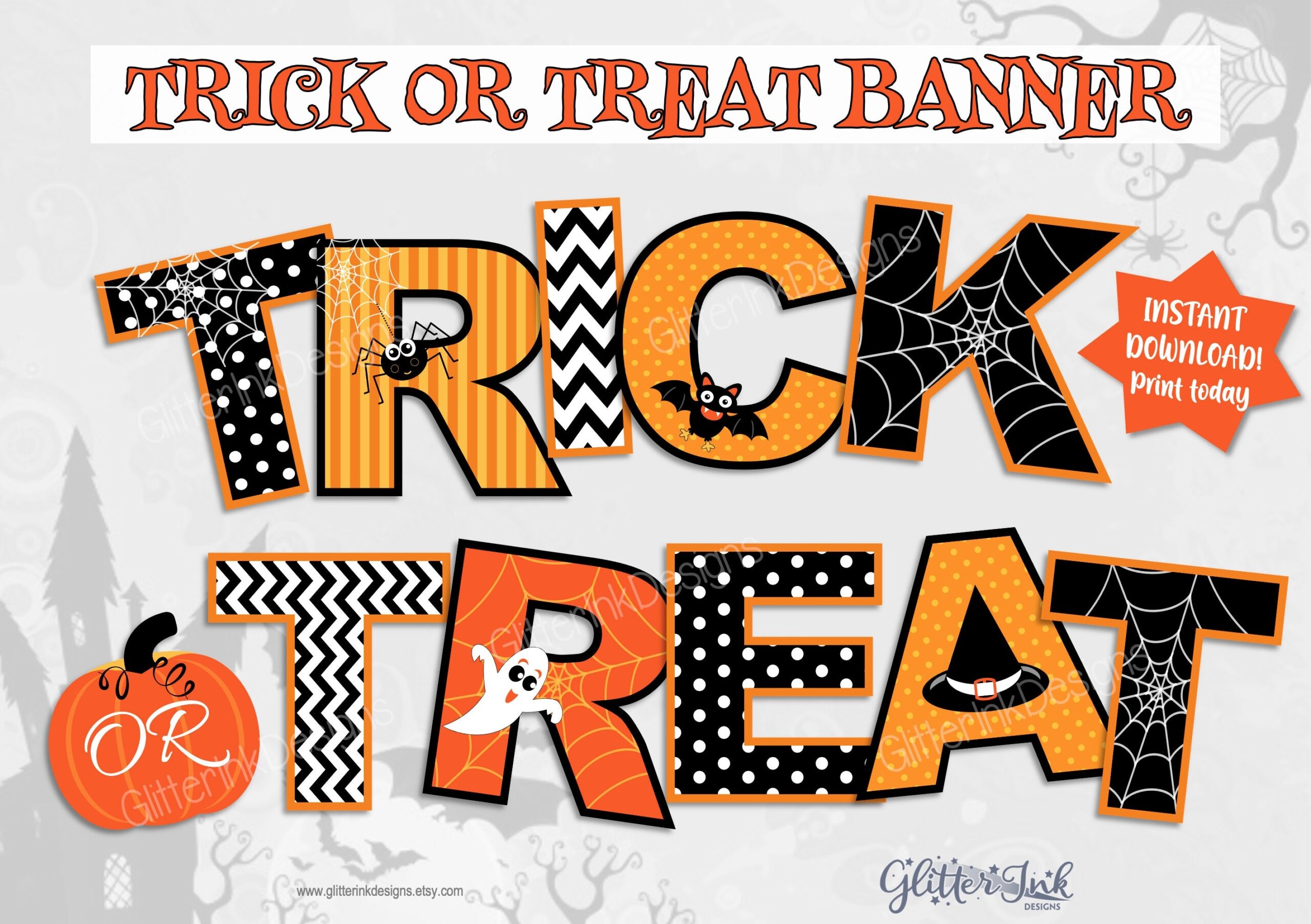 trick or treat printable trick or treat printable