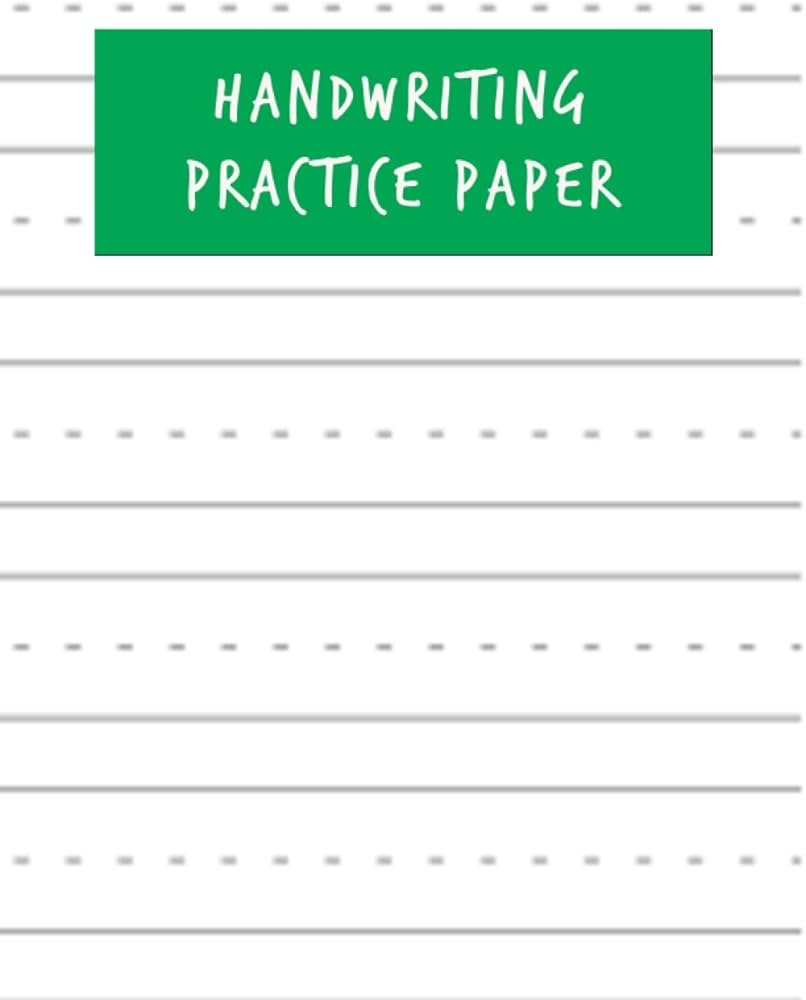 ruled paper for handwriting practice ruled paper for handwriting practice