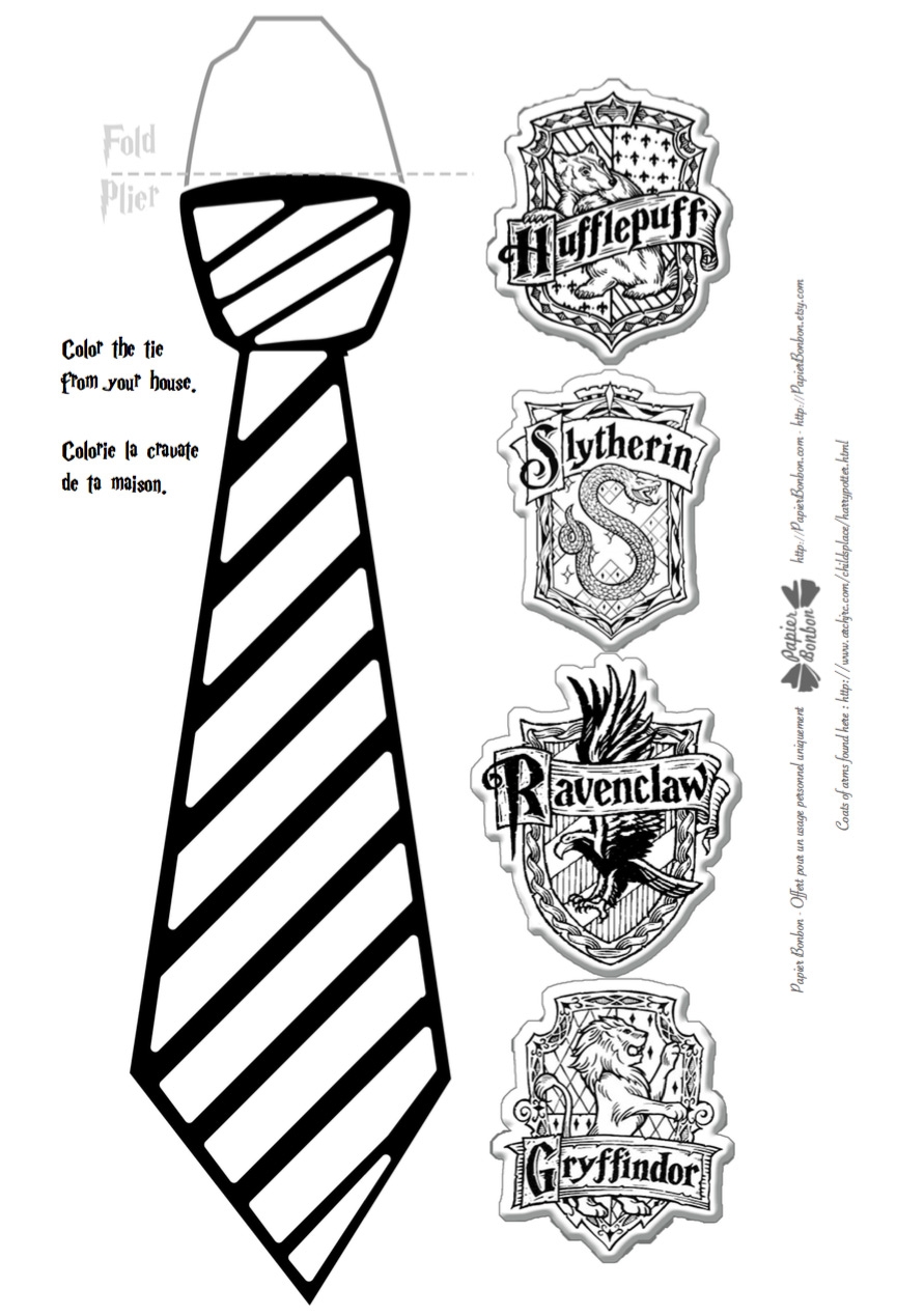 Harry Potter Birthday Parties Printables Papier Bonbon
