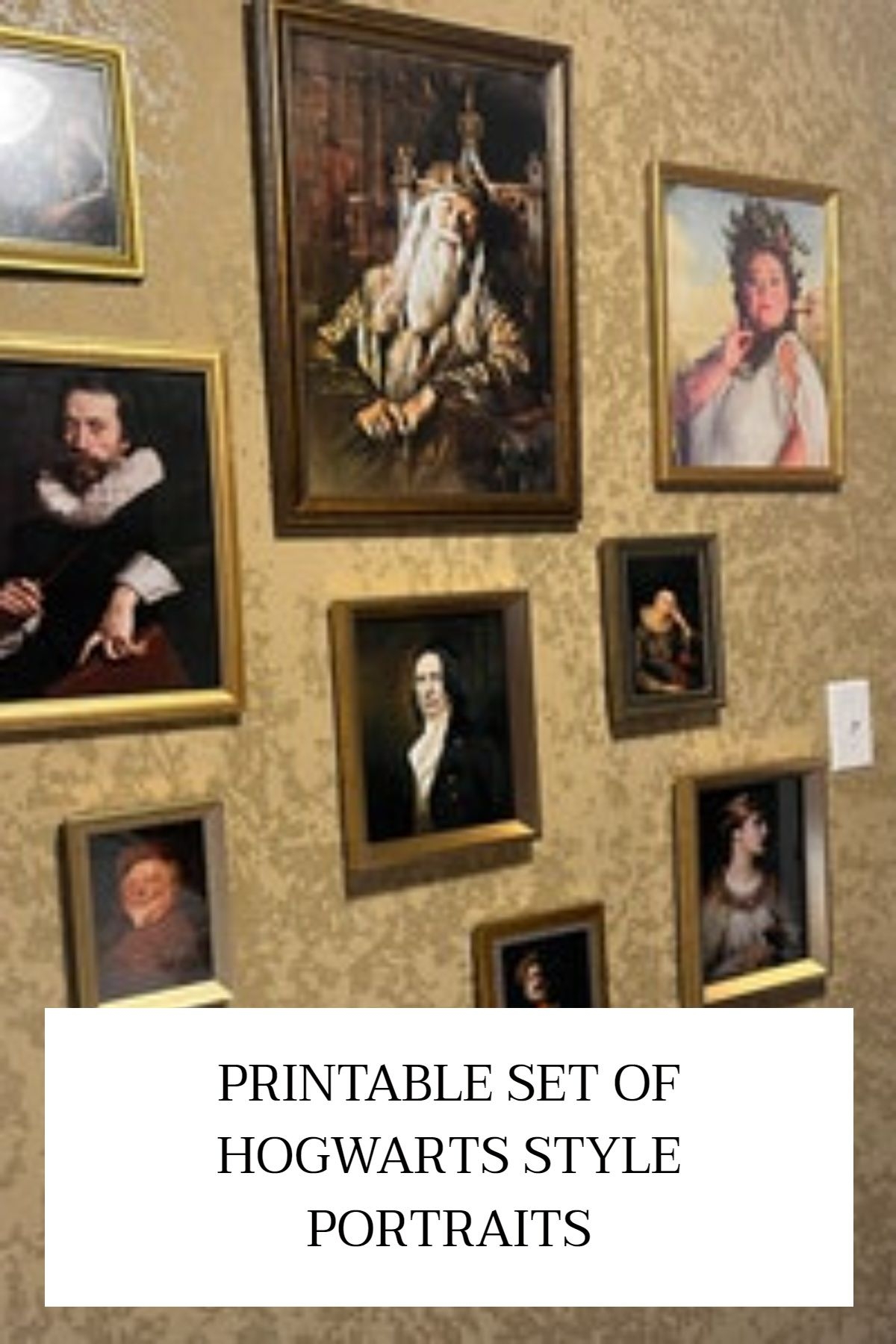 harry potter portrait printables