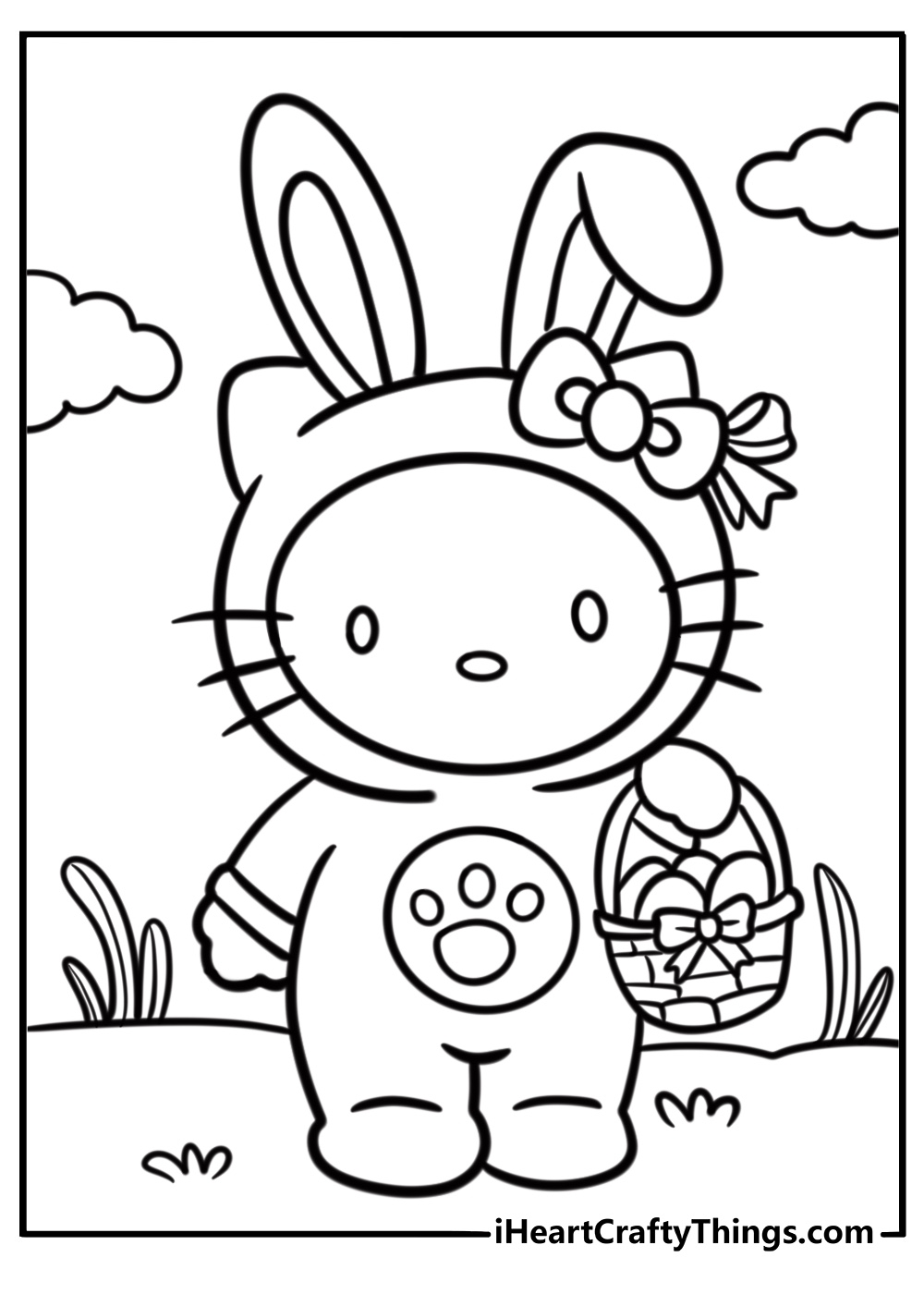 Hello Kitty Coloring Pages 70 Free PDF Printables For Kids