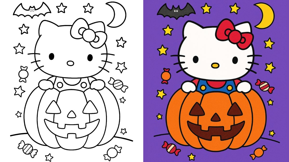 free printable coloring pages of hello kitty