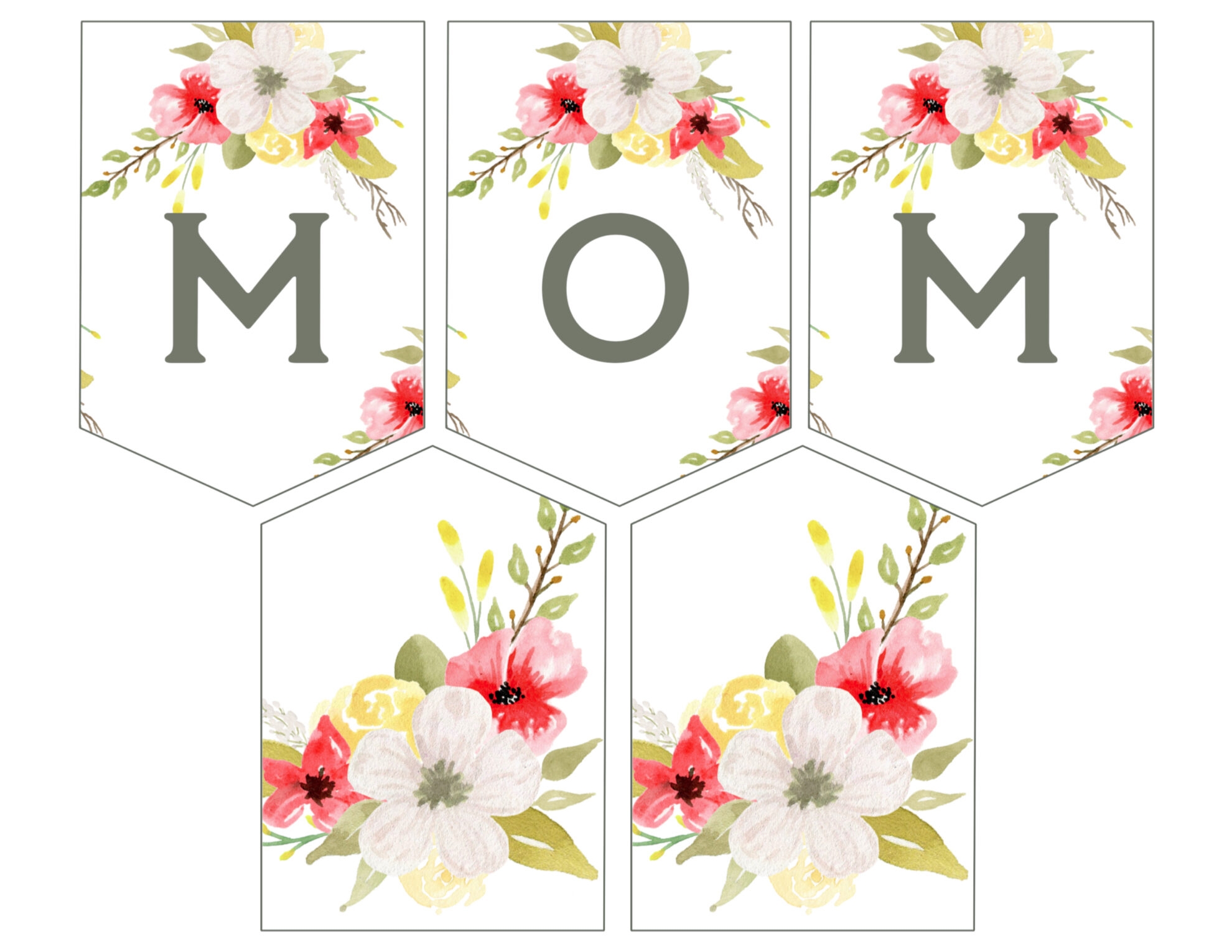 Hot Happy Mothers Day Banner Printable Discount