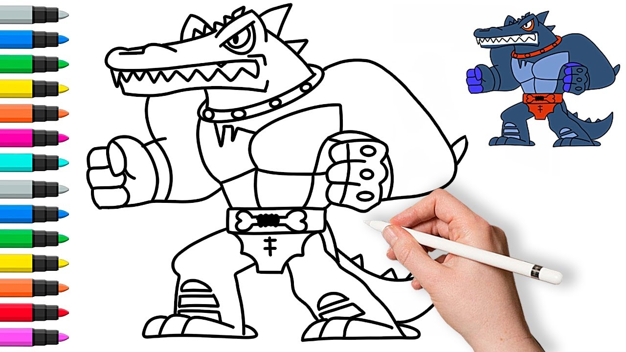 How To Draw Goo Jit Zu Painting And Coloring For Kids YouTube