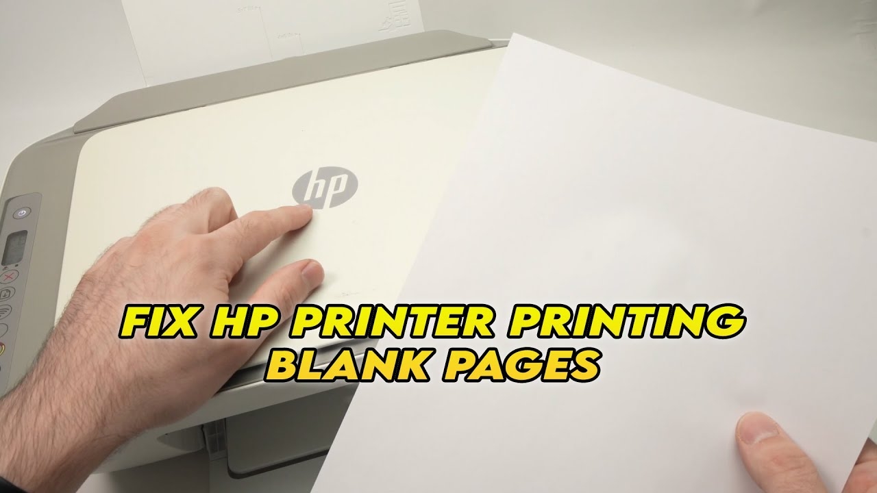 How To Fix Any HP Printer Printing Blank Pages YouTube How To Fix Any HP Printer Printing Blank Pages YouTube