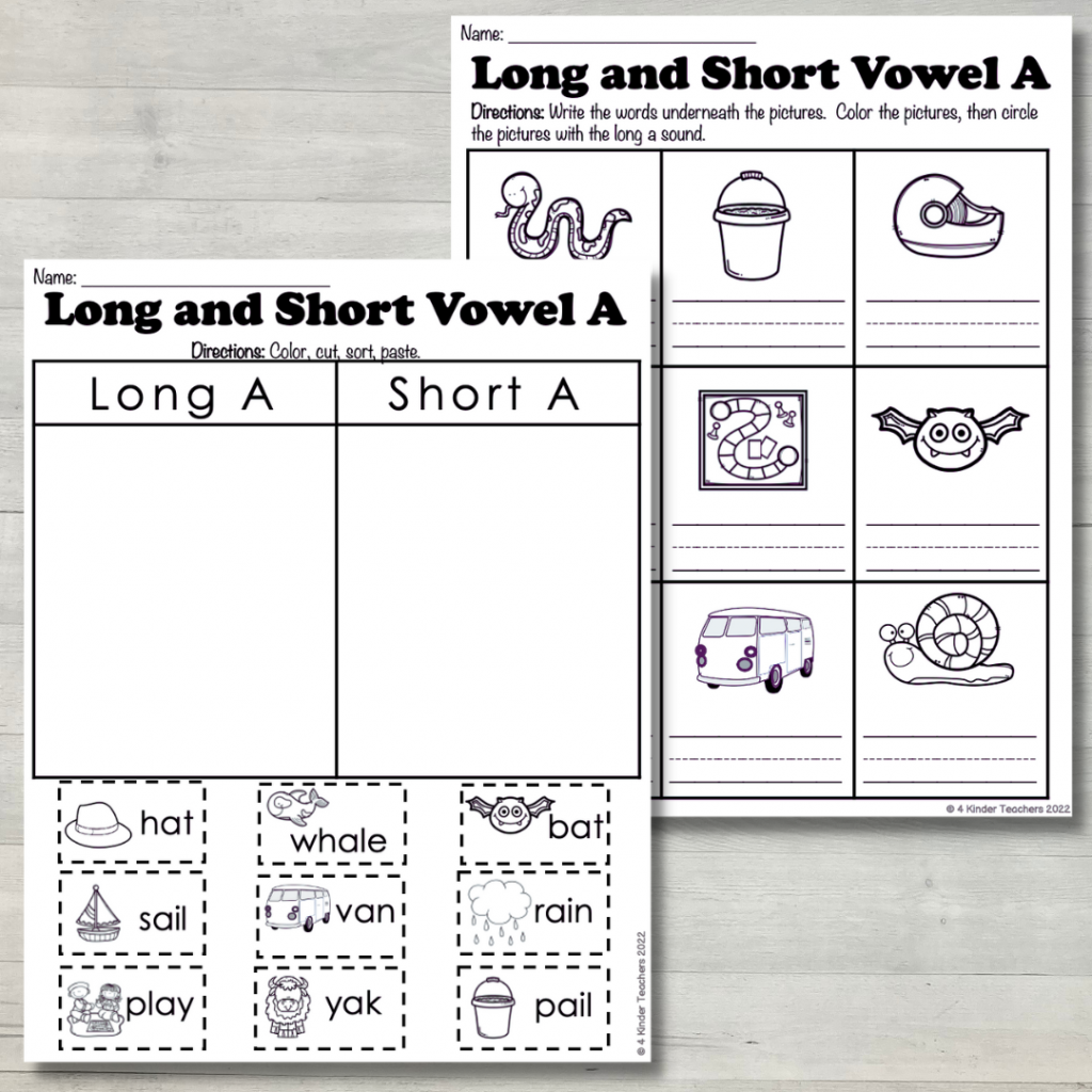 How To Teach Long A Sound For Kindergarten 4 Kinder Teachers