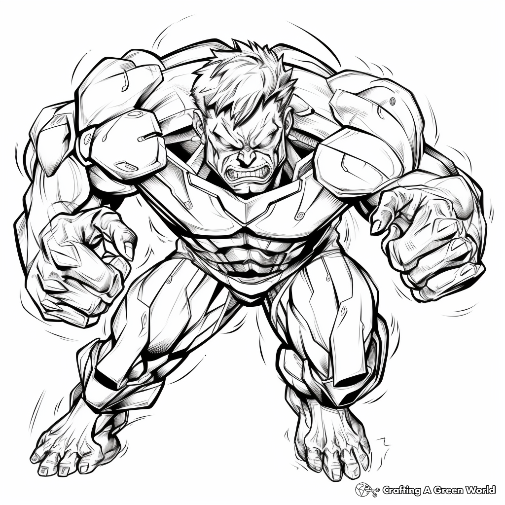 hulk printable coloring pages