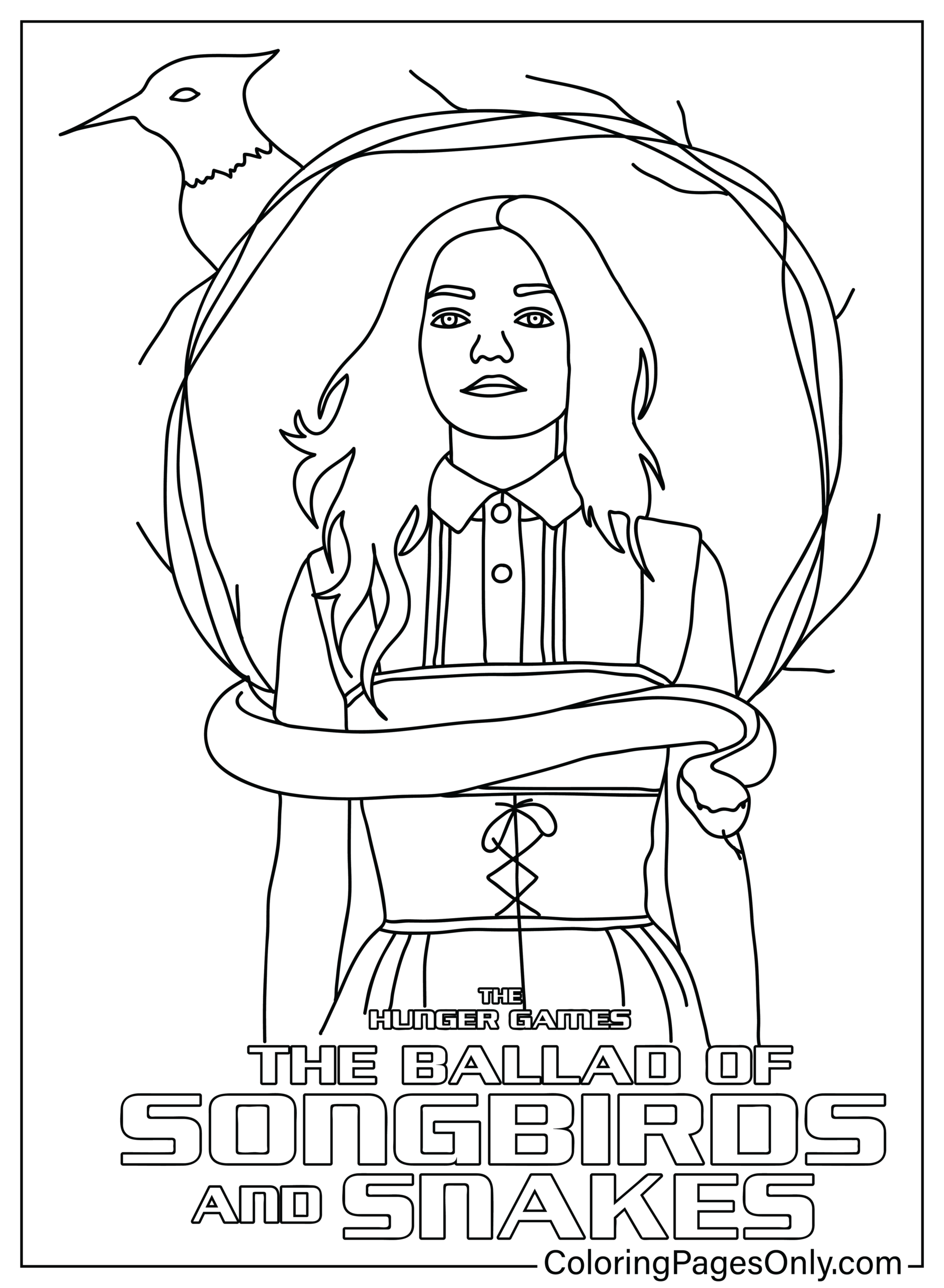 Hunger Games Coloring Pages Free Printable