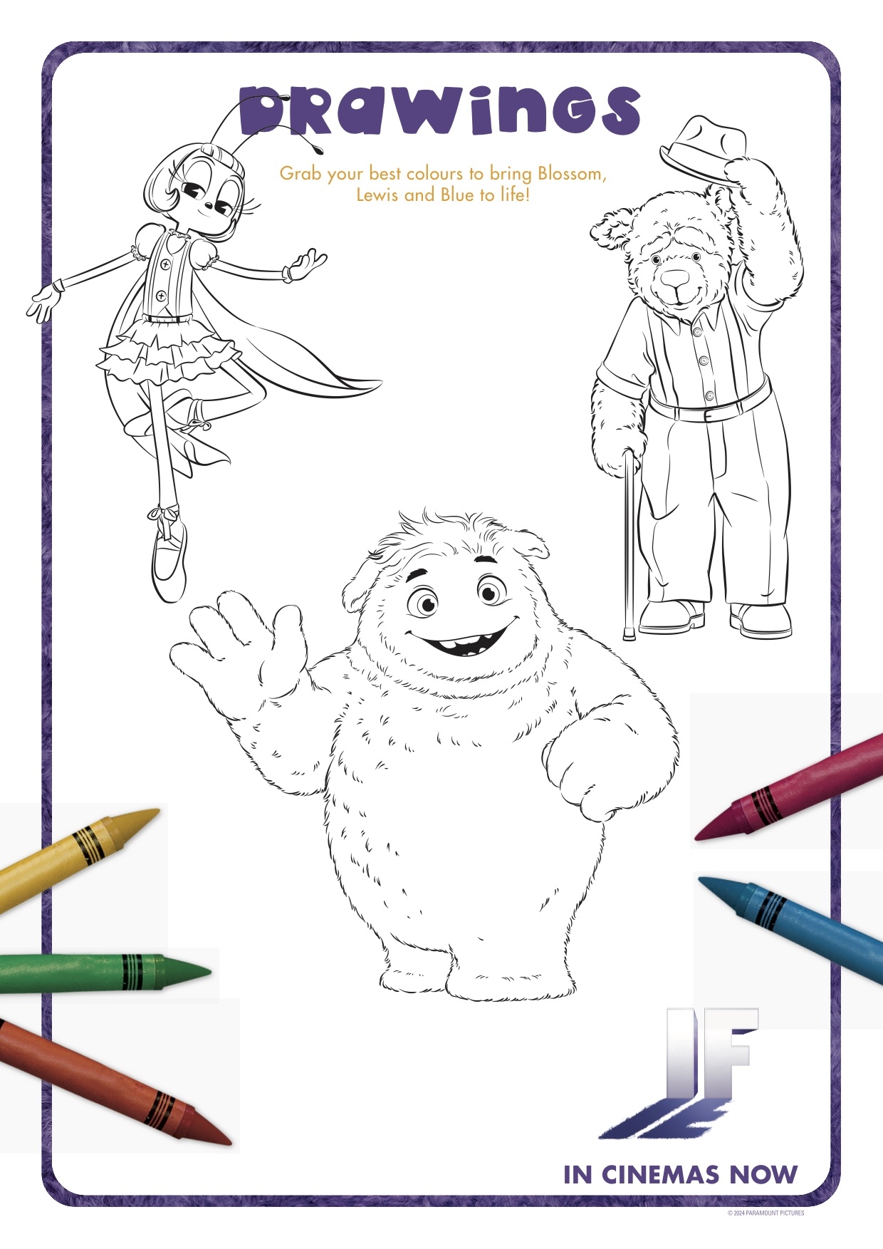 IF Activity Sheets For Kids Are Here Movies For Kids