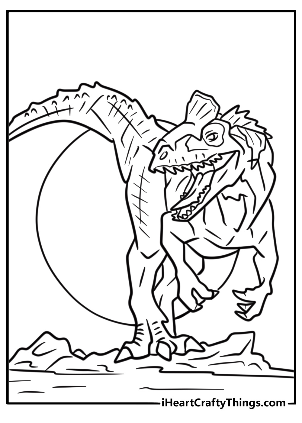 Indominus Rex Coloring Pages 25 Free Printable PDFs