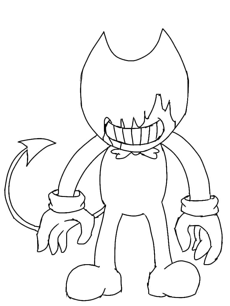 Ink Bendy Coloring Page Download Print Or Color Online For Free