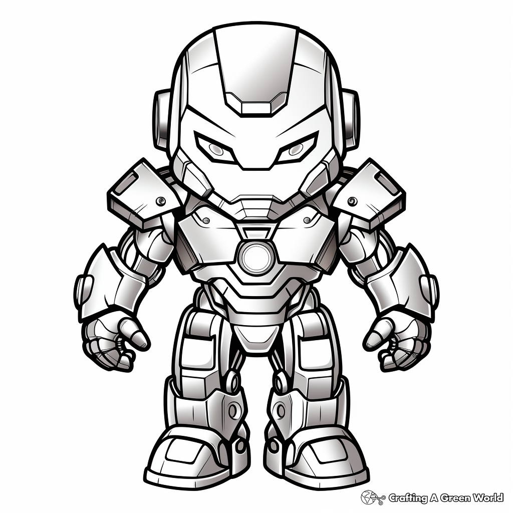 iron man printable coloring pages