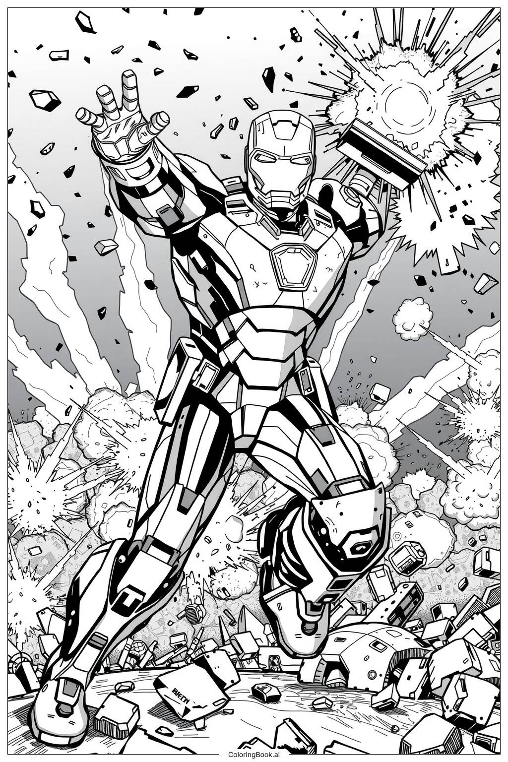 Iron Man Pictures To Color 5725470 Clipart Library