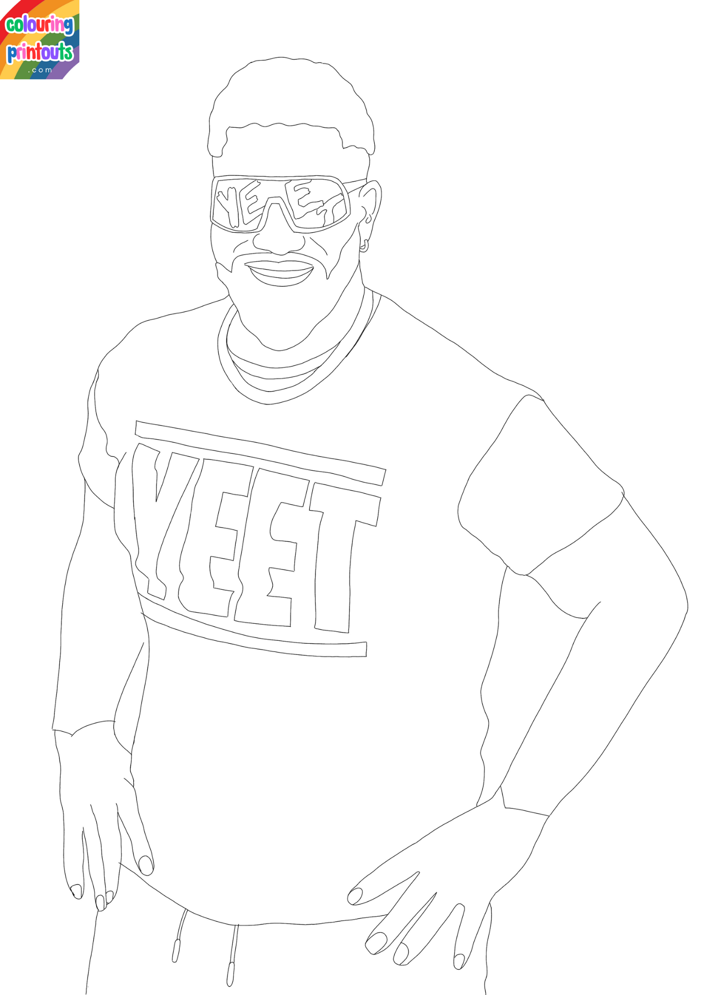 Jey Uso Coloring Pages Free Printables 