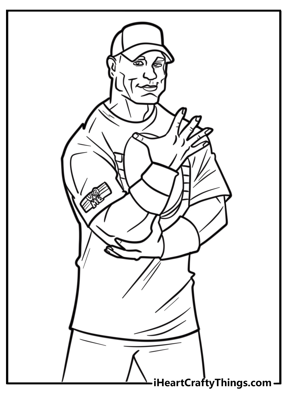 John Cena Coloring Pages 25 Free Printables For Kids