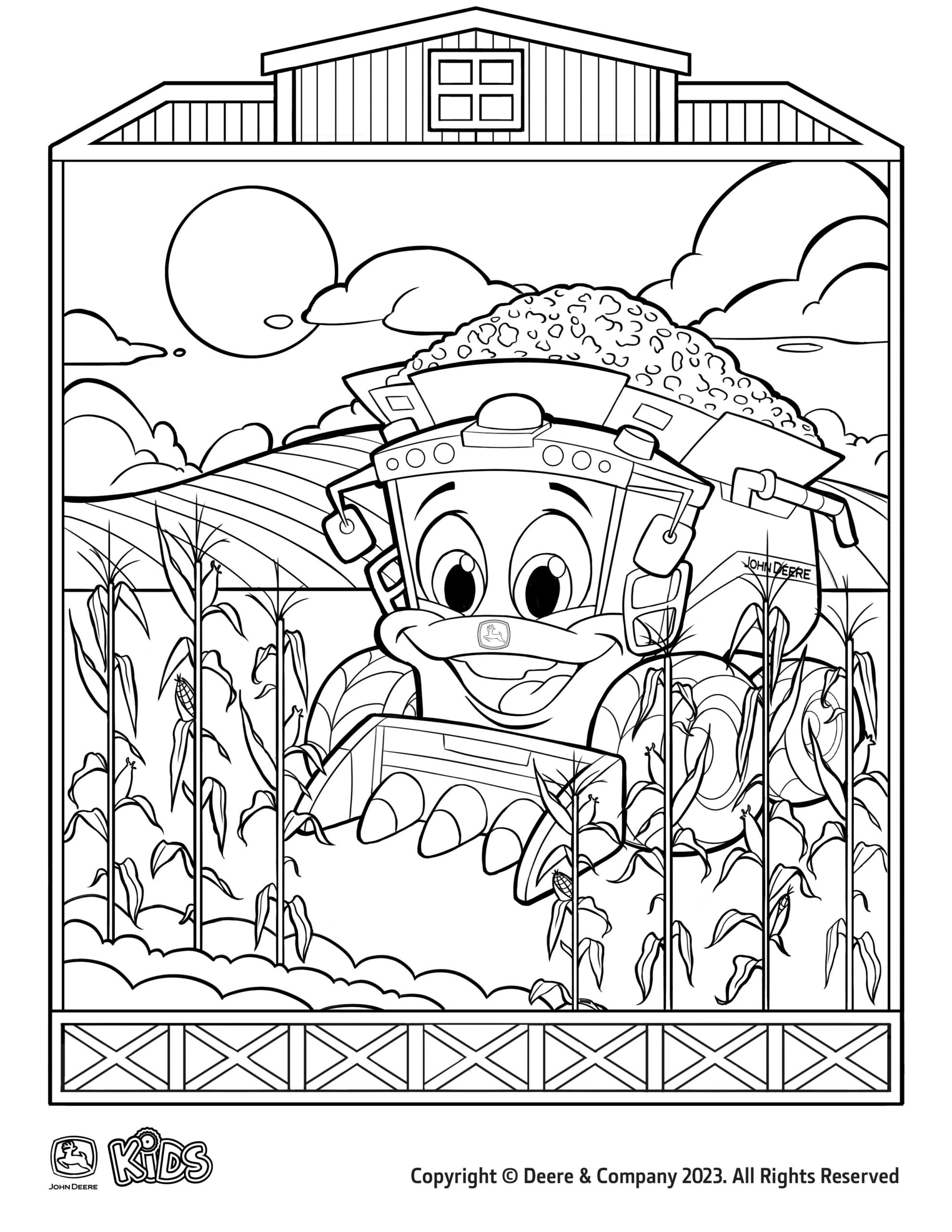 John Deere Kids Coloring Pages John Deere US