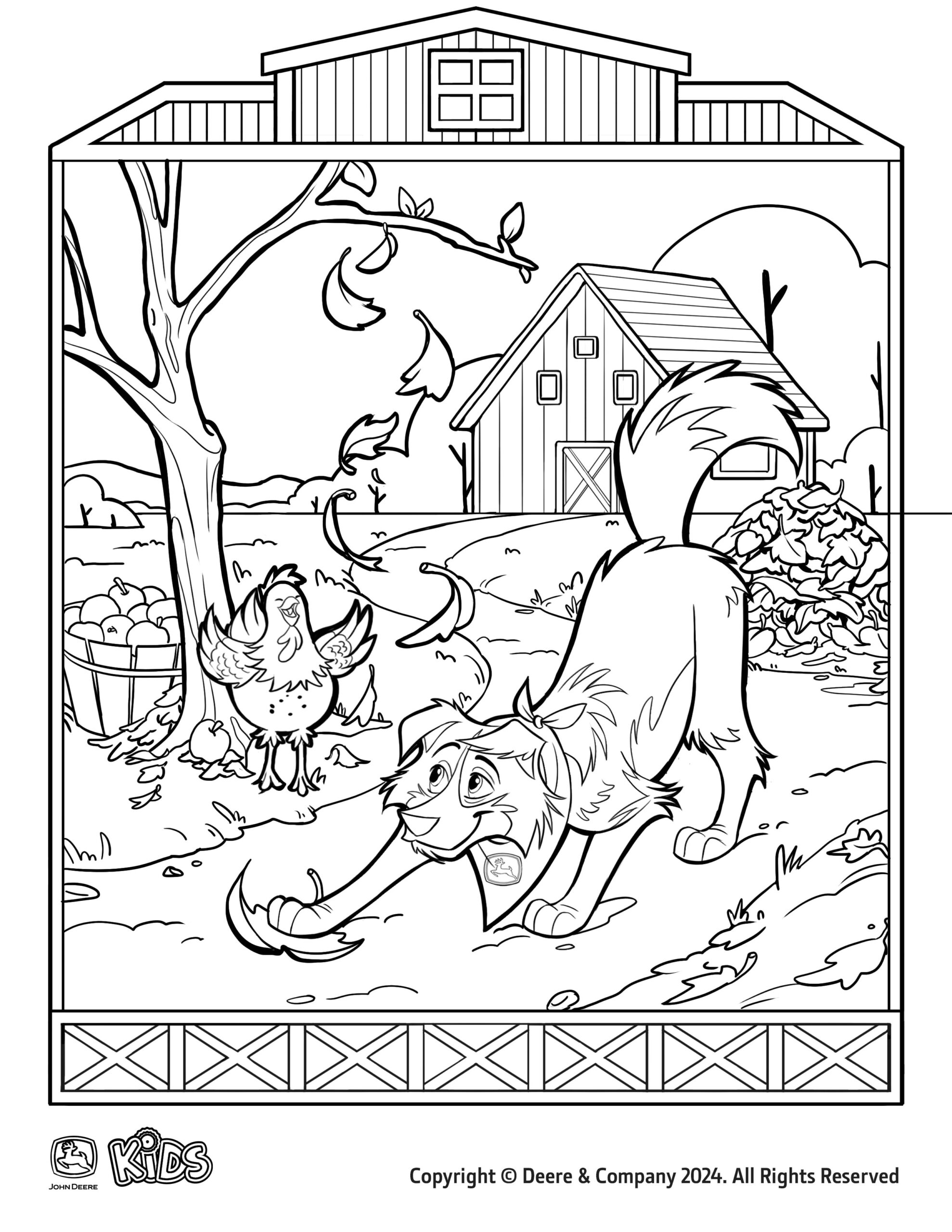 John Deere Kids Coloring Pages John Deere US