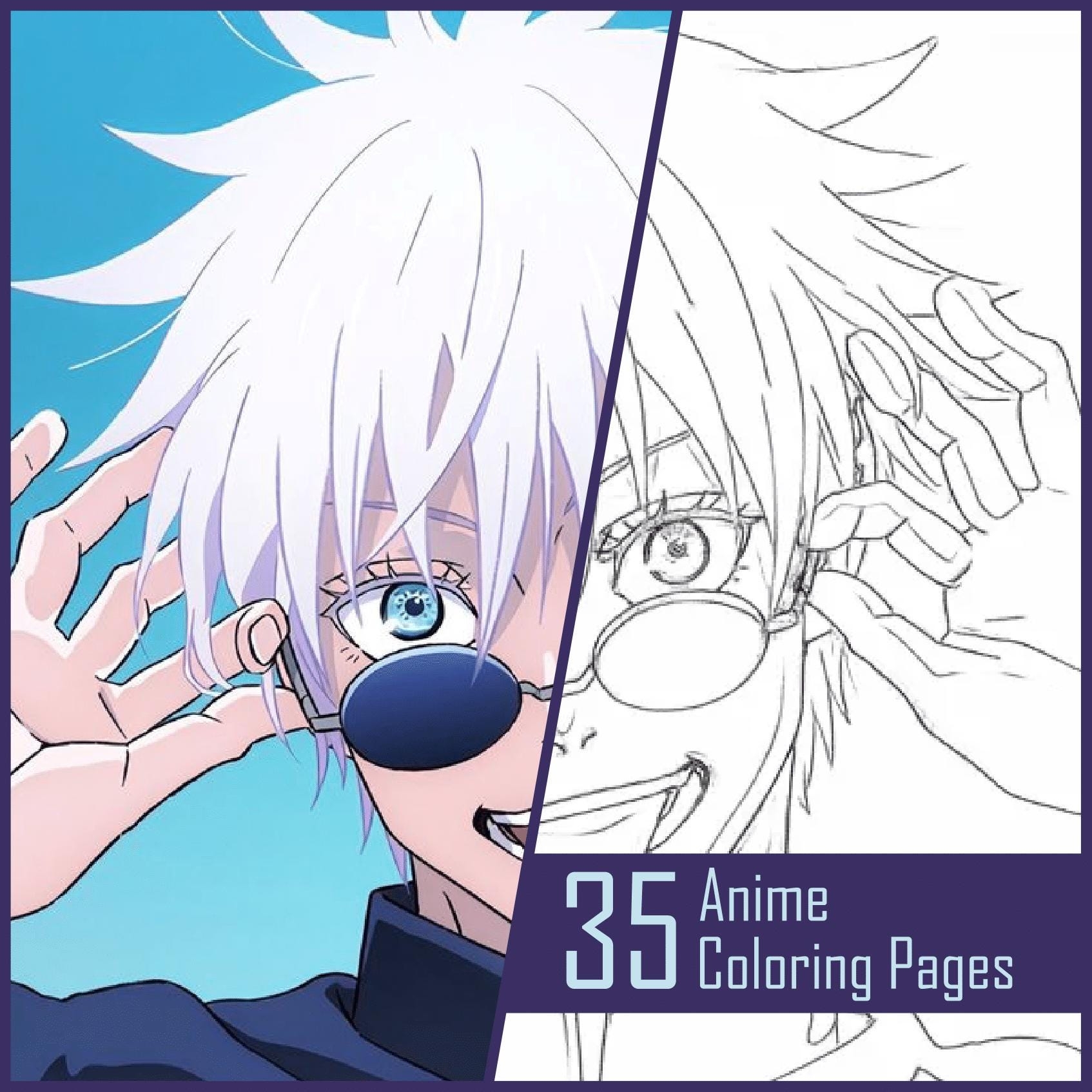 jujutsu kaisen color page