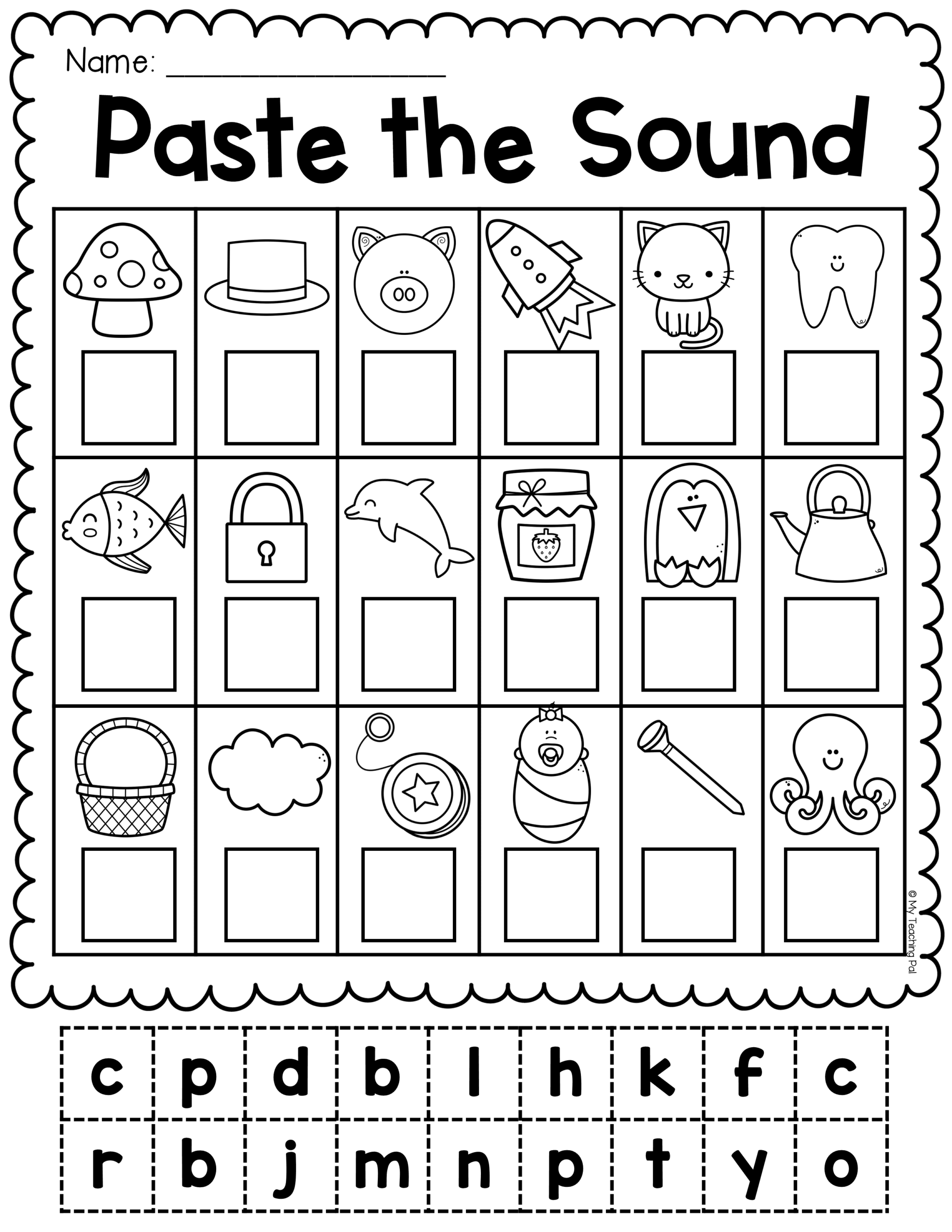 Kindergarten Phonics Worksheets MEGA PACK Sounds CVC Digraphs Blends Rhyming My Teaching Pal